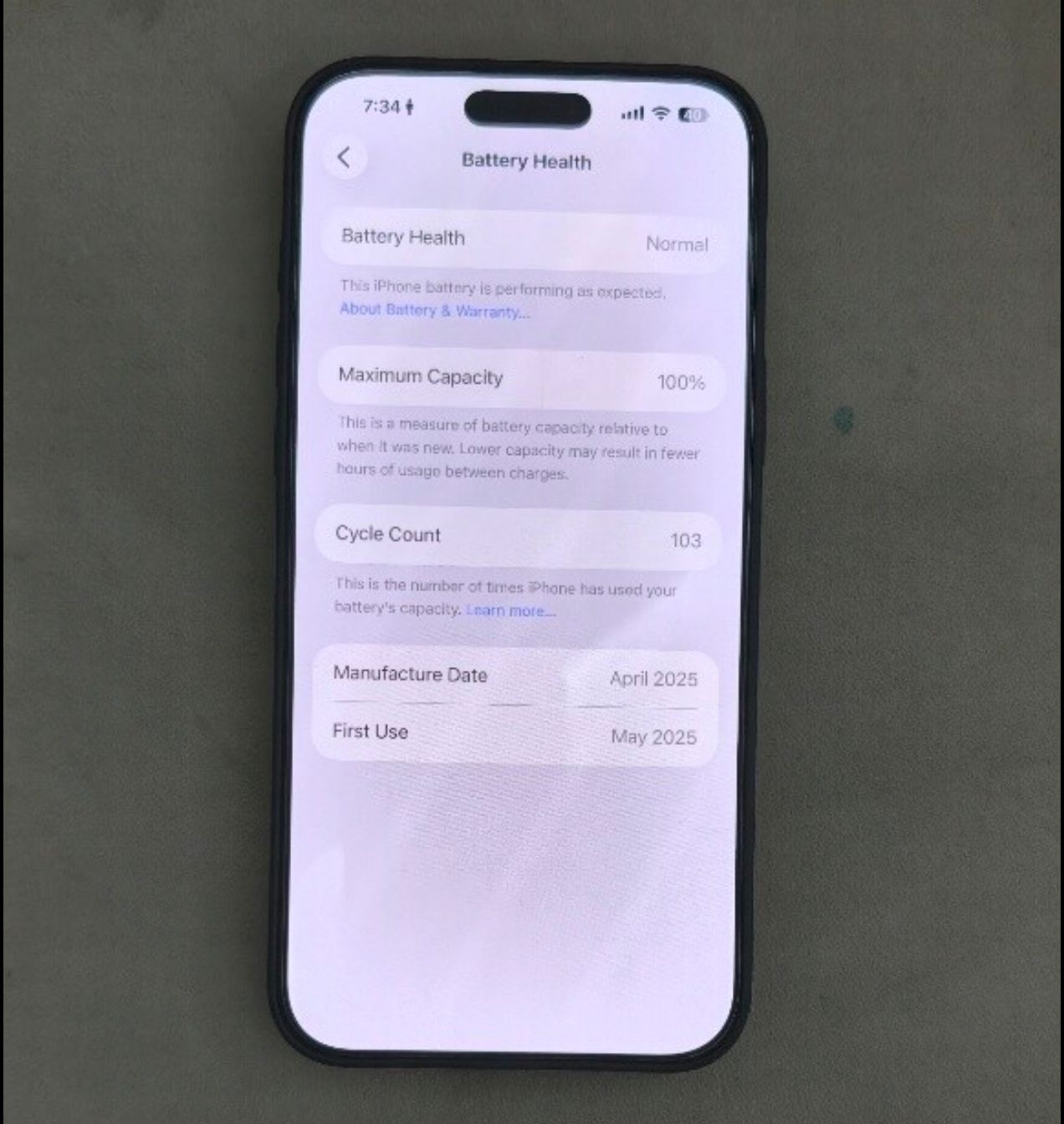 Iphone 16 pro max 256 black titanum - Image 5