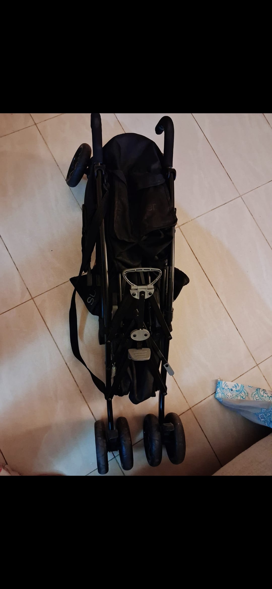 Smart stroller in Black - Image 7