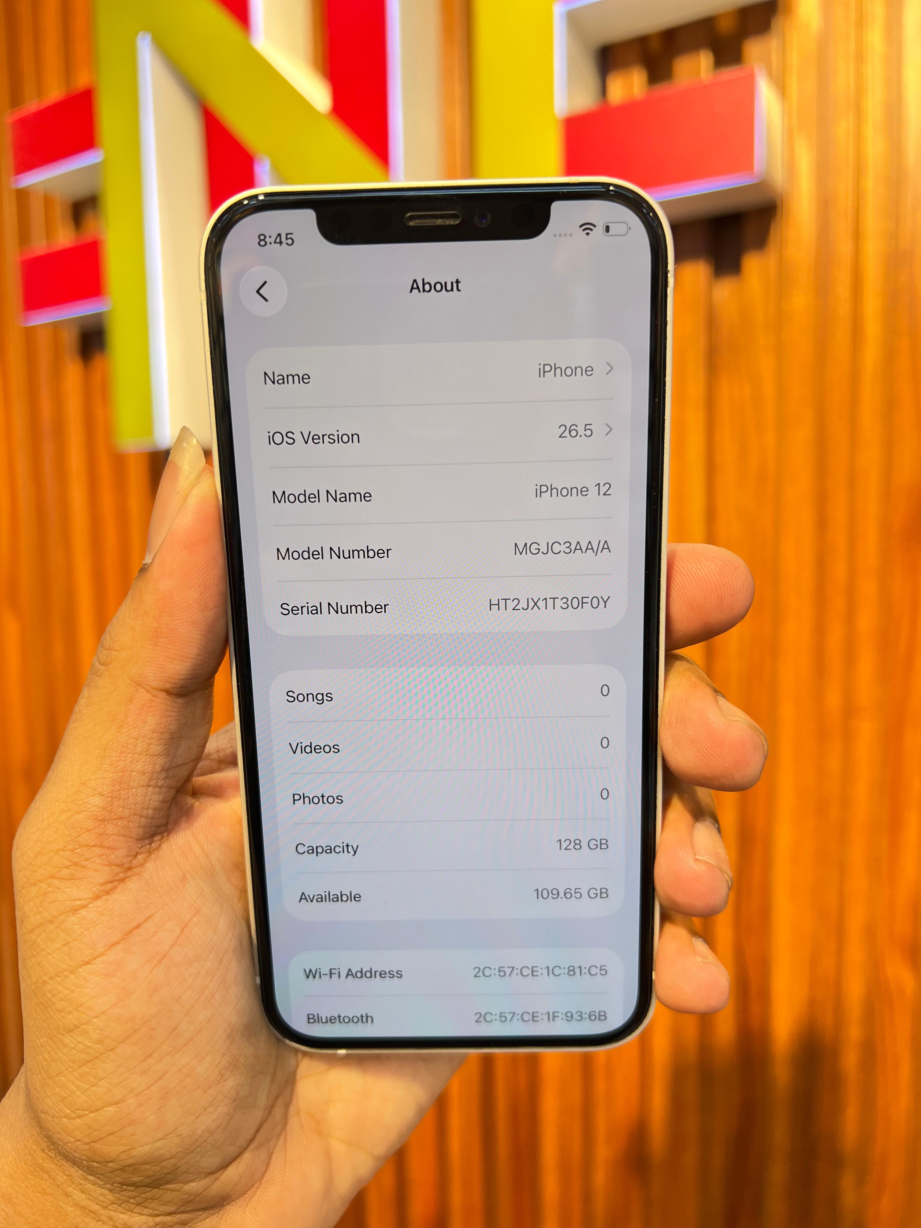 IPHONE 12 128GB 89% With Box - Image 3