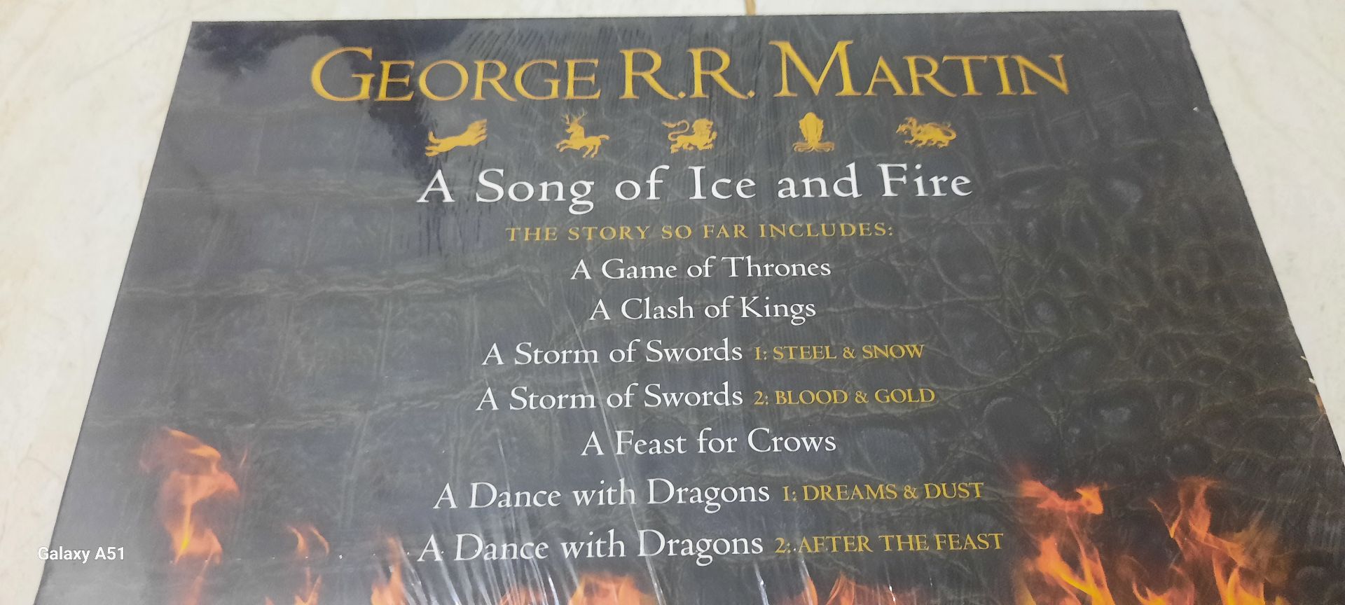 Set of books containing Game of thrones and house of dragons - Image 5