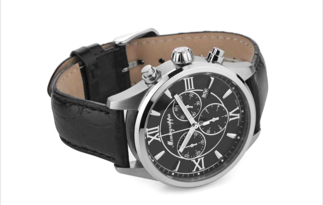 New Montegrappa Swiss 42mm Black - Image 10