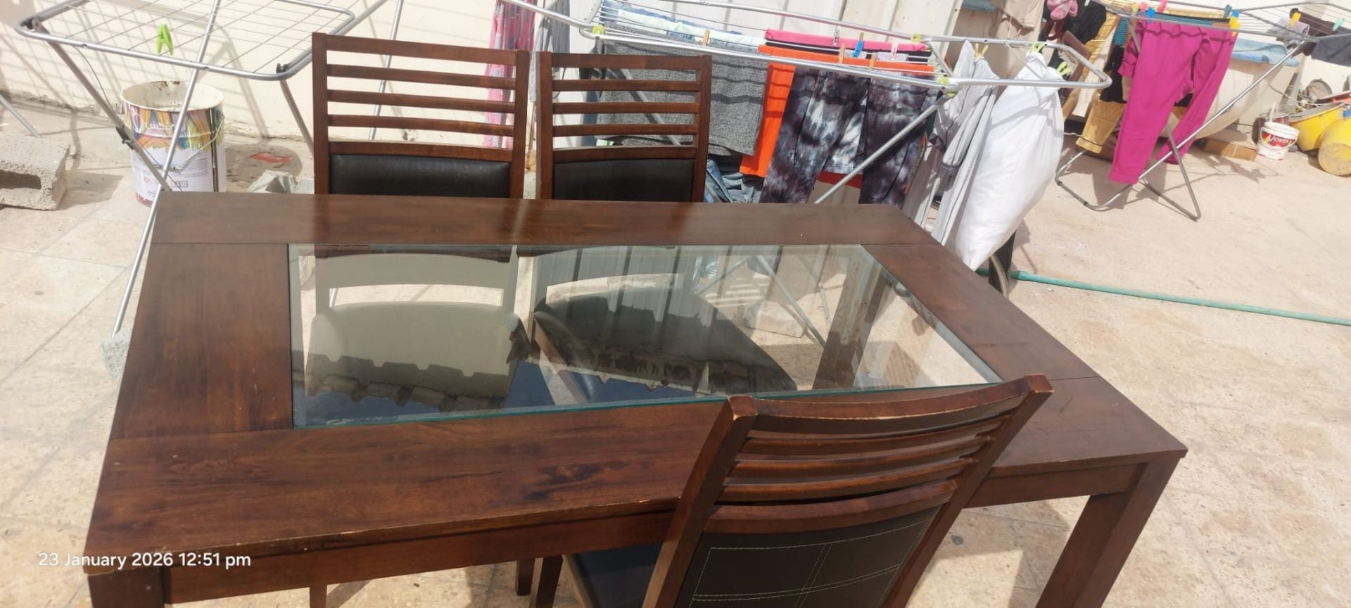 Dining Table with chair - Image 4