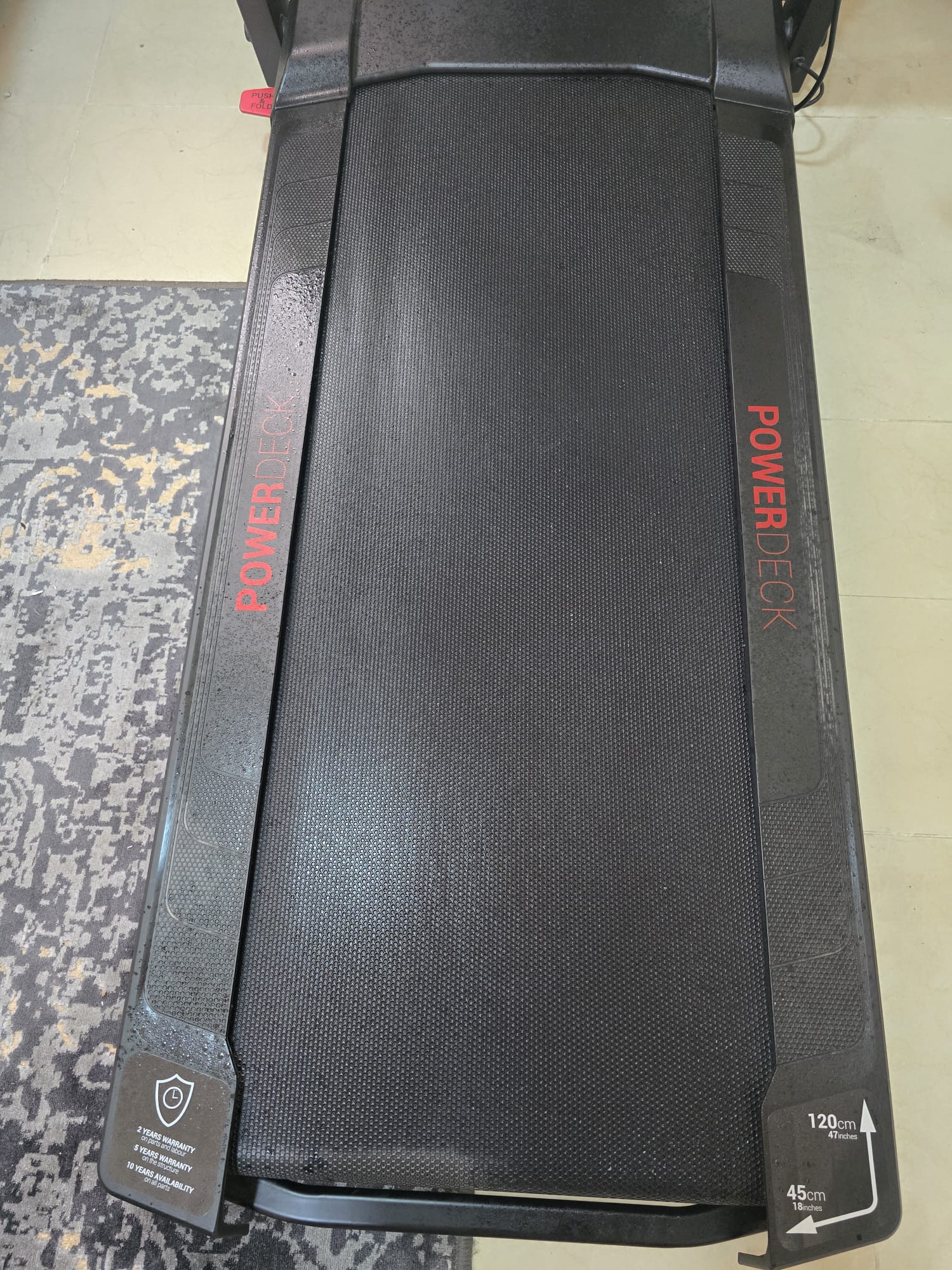 Domyos Run100E-A Treadmill  - Image 3