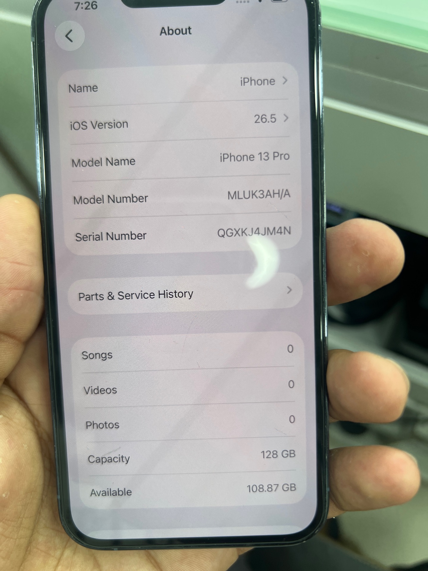 iPhone 13 Pro 128 gb Arabic version  - Image 6