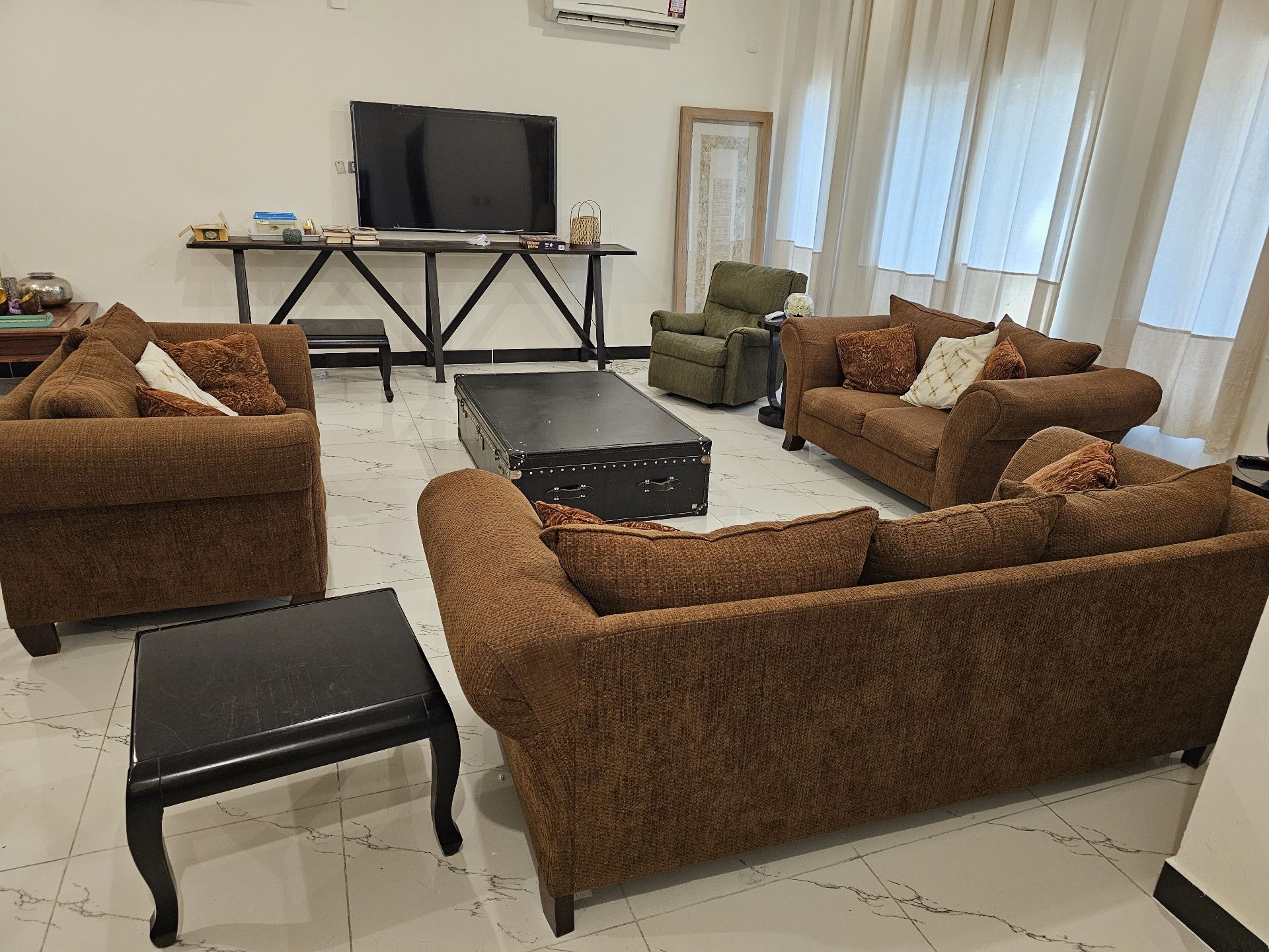 3+2+2 Fabric Sofa Imported - Image 5