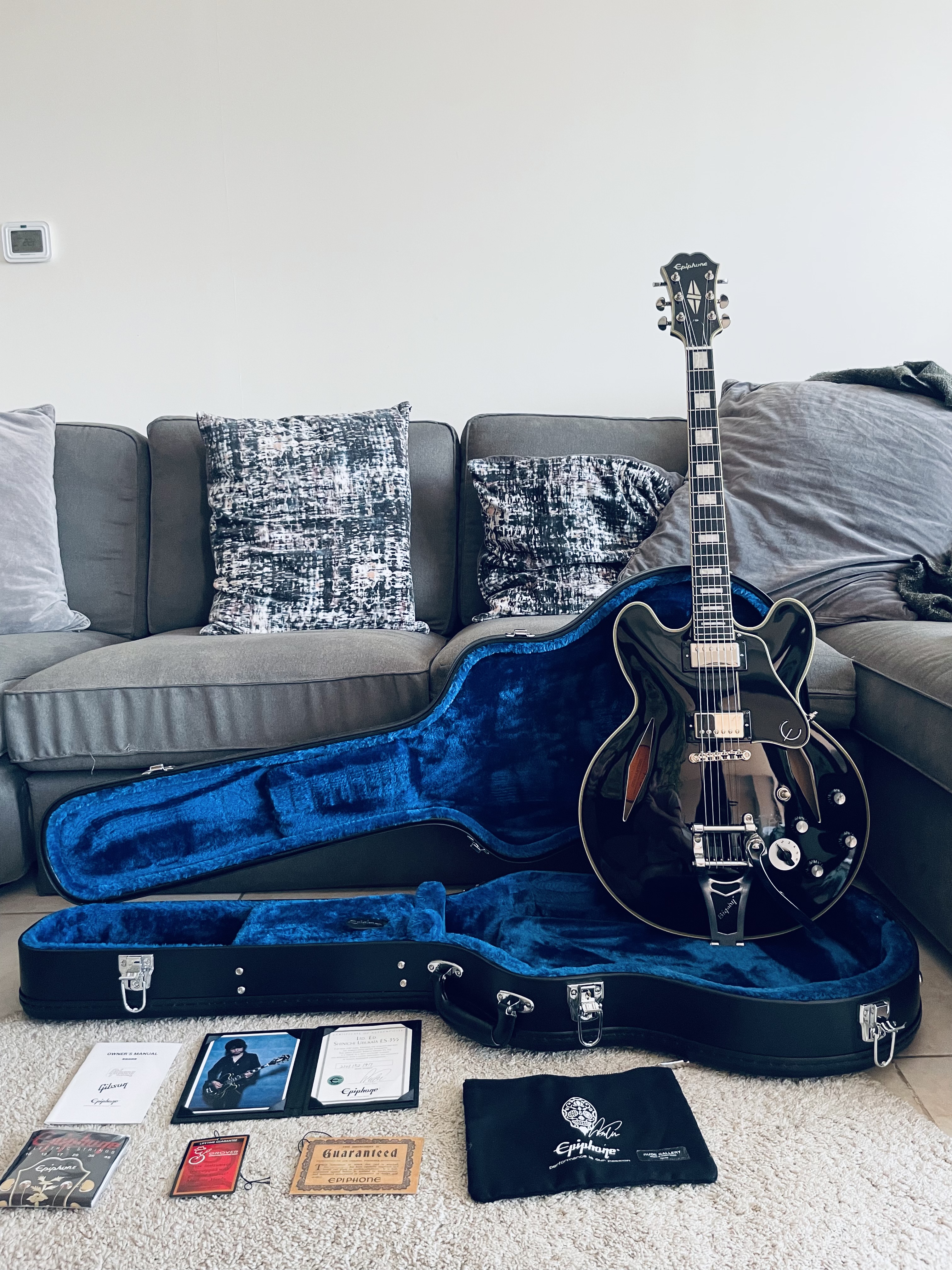Epiphone (Gibson specs.) Shinichi Ubukata ES-355 Custom - Image 3