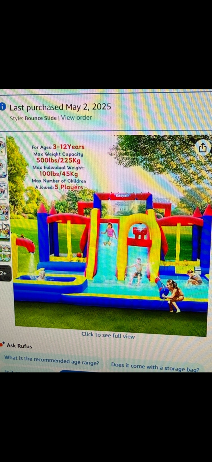 9 in 1 inflatable water park - Image 5