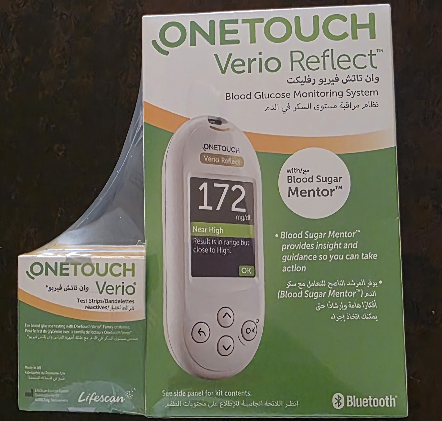 One Touch Verio Reflect blood glucose test Kit - Image 1