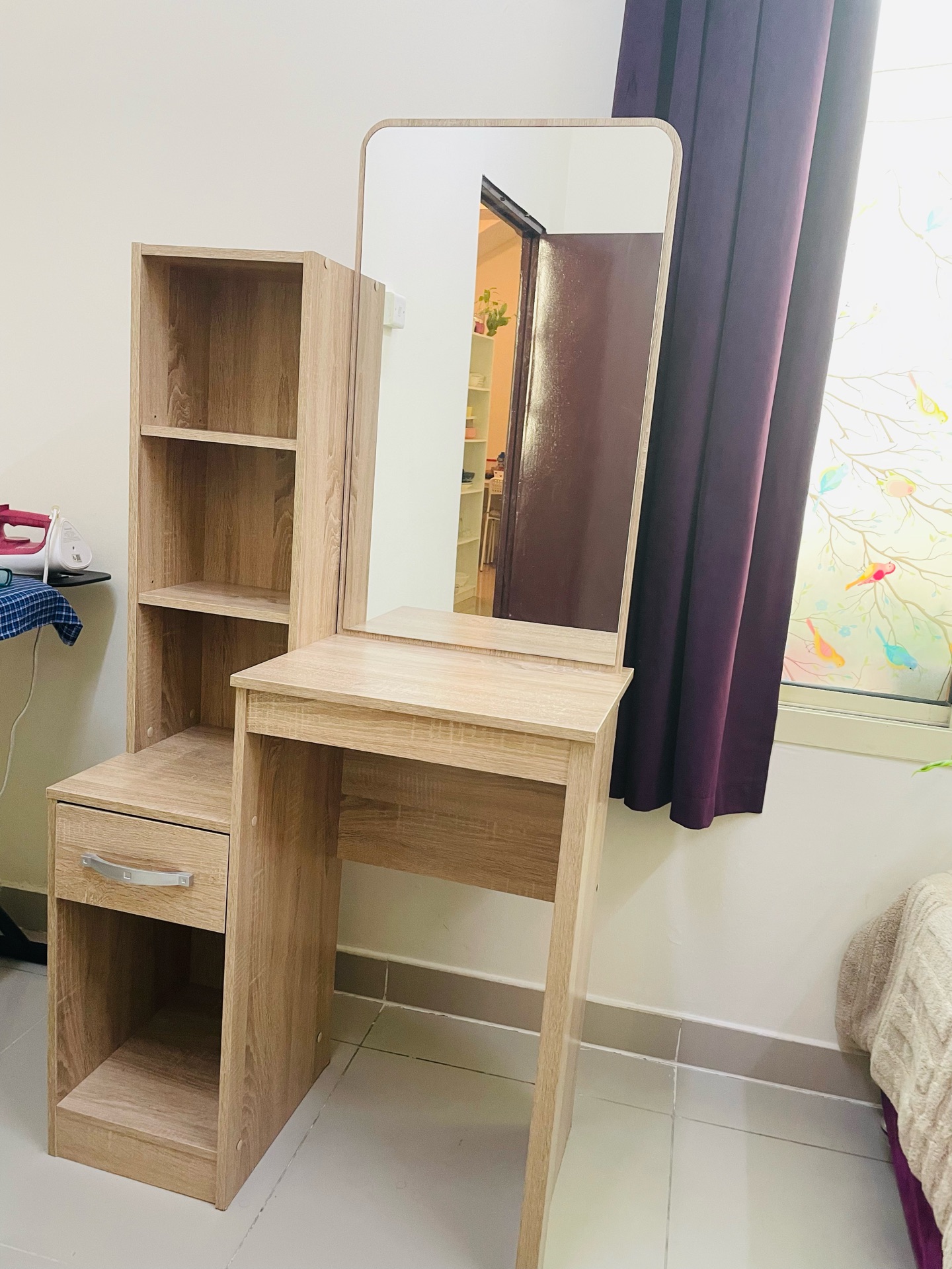 Good condition dressing table with seat - Image 7