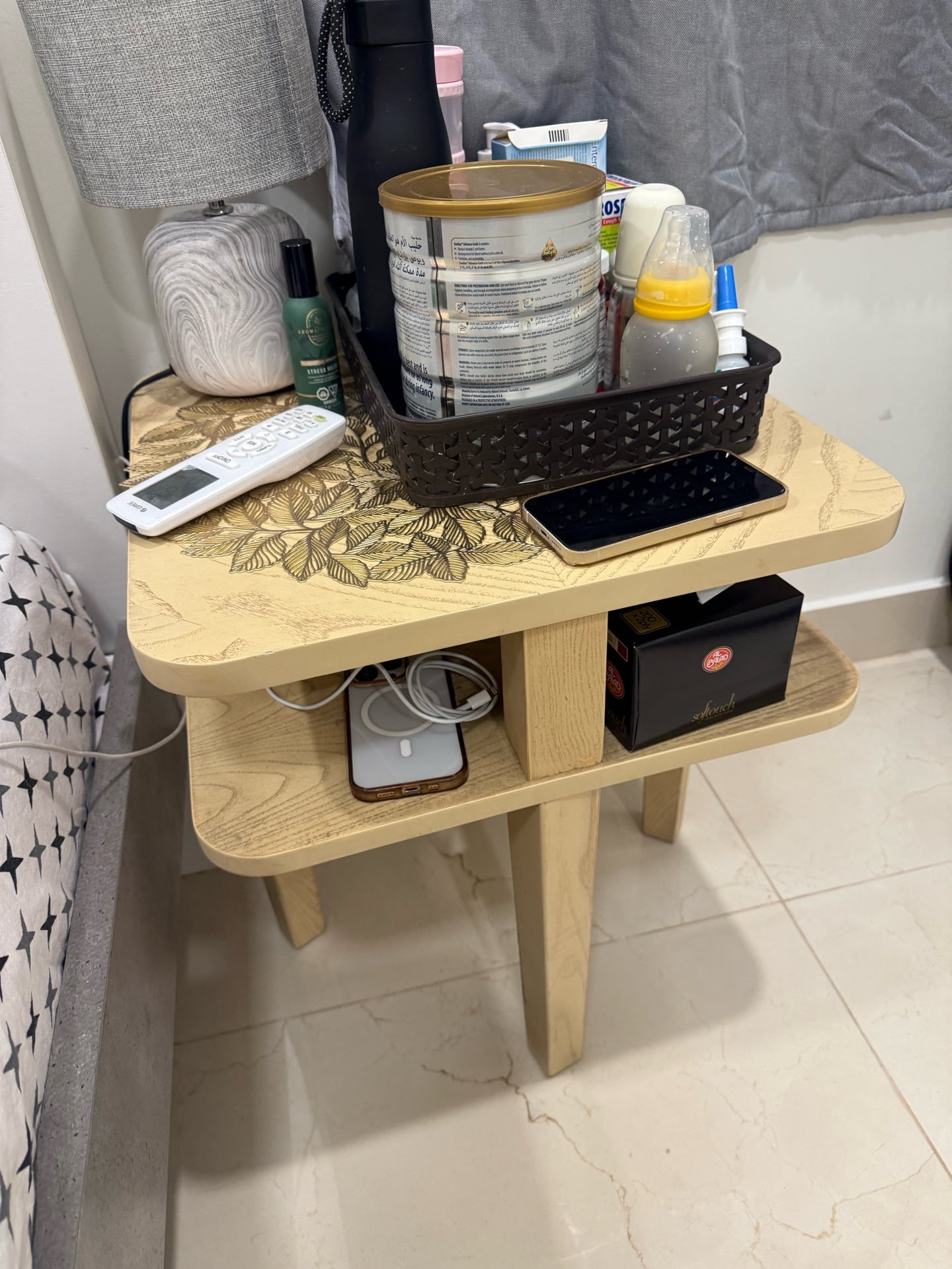 2 Bed mattresses (king & Queen), 1 small table & 2 complimentary chairs  - Image 5