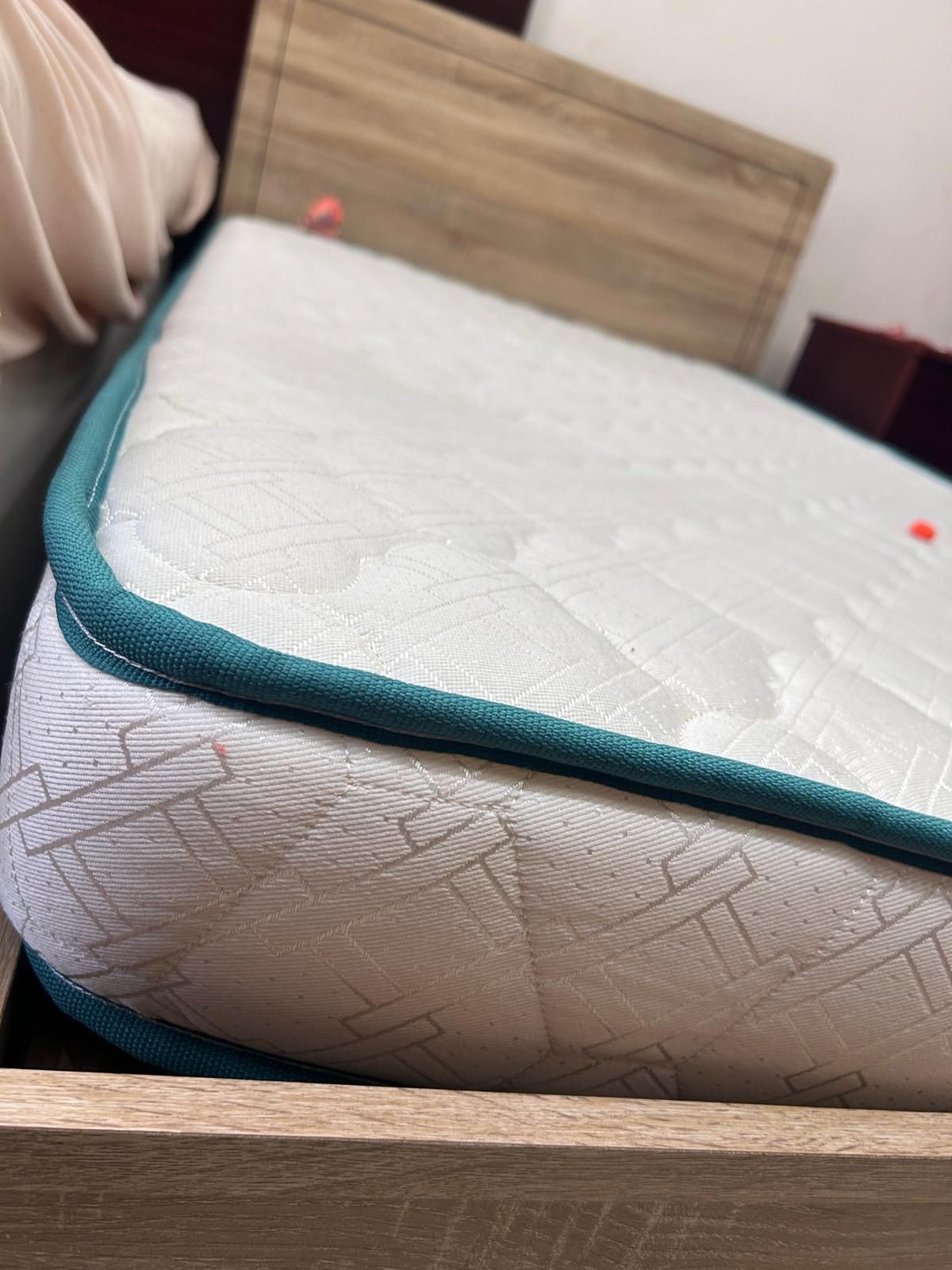 Twin Bed With Mattress for sale good condition - Image 3