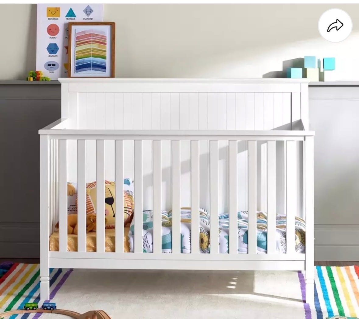 baby crib 70x130 - Image 1