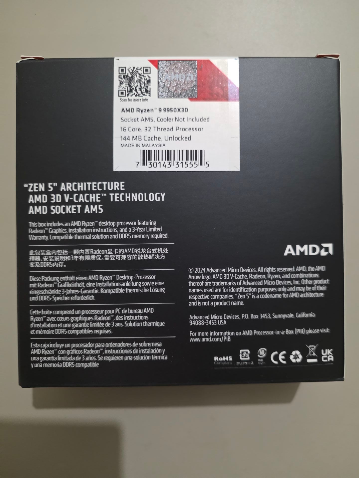 [NEW] AMD Ryzen 9 9950x3D - Image 4