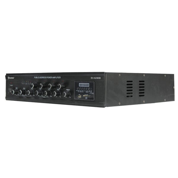 Secuview 380W Public Address Power Amplifier With 3 Mics - Image 4