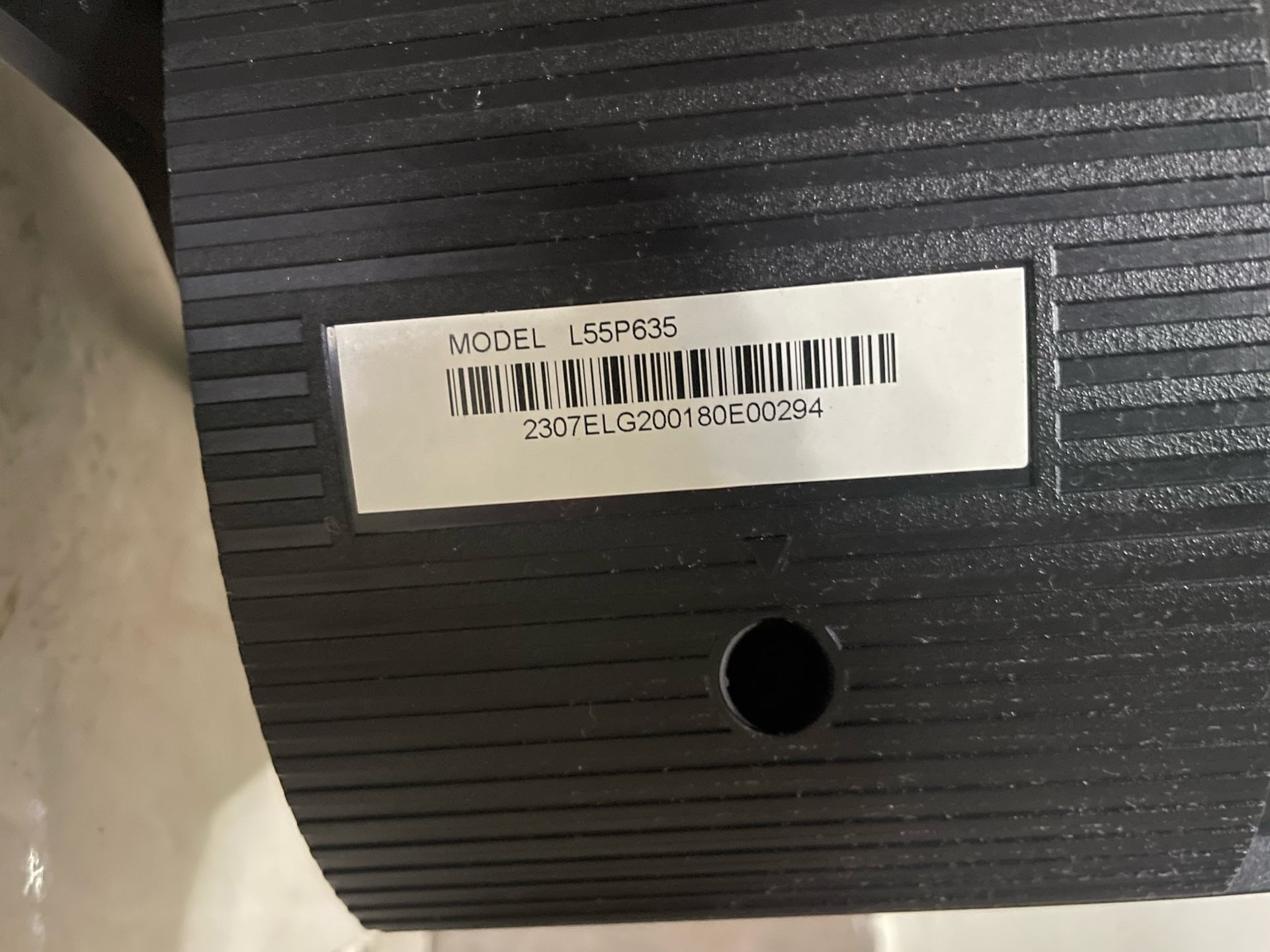 Screen broken TCL TV 4K UHD, Model- L55P635 - Image 5