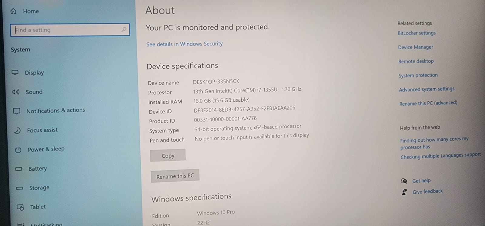 HP EliteBook 640 G10-i7-13th Gen, 16GB RAM, 512GB SSD-(33971985) - Image 9