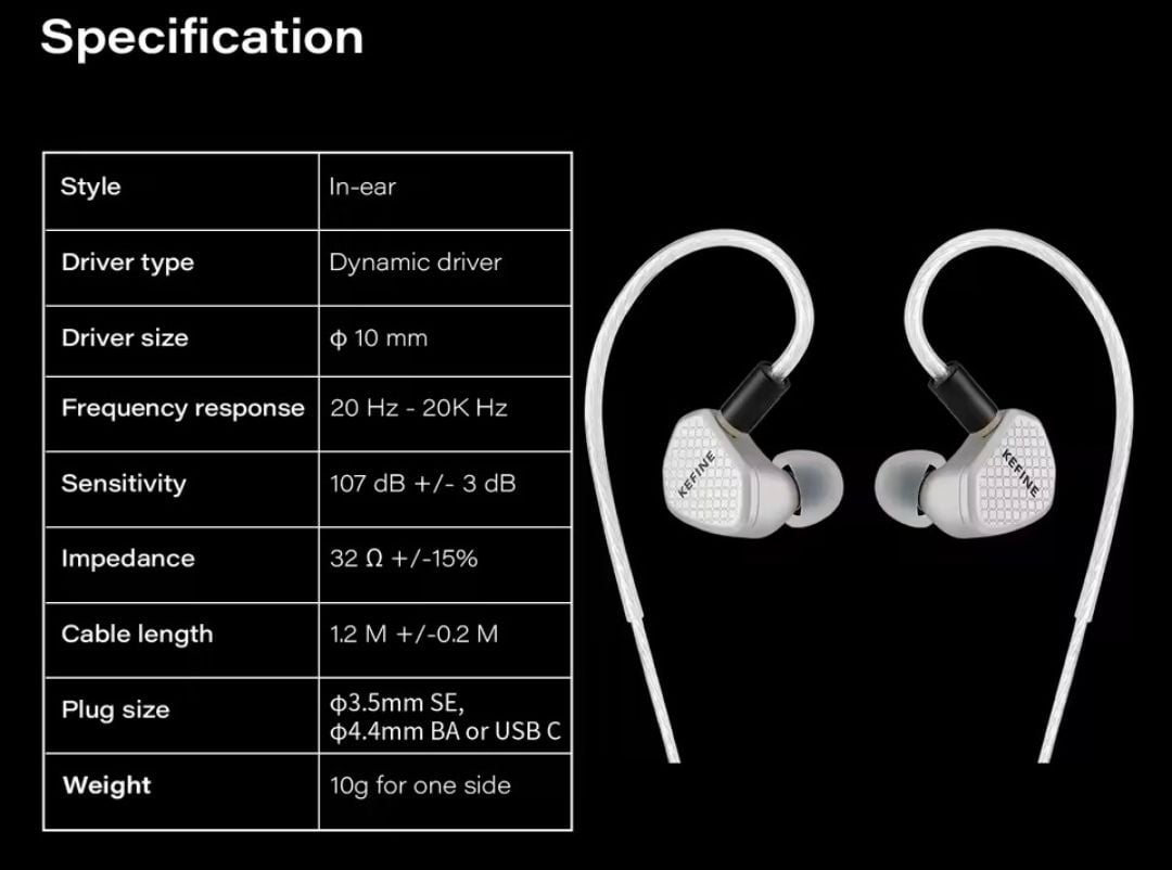 KEFINE klean SV iem (سماعة أذن) - Image 10