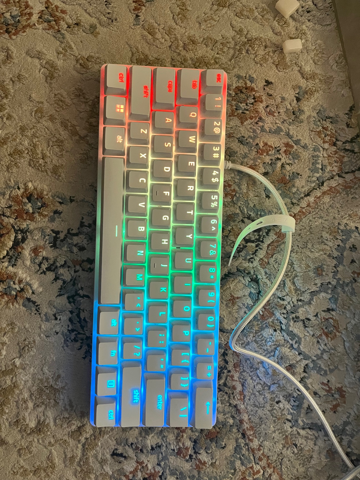 Razer Huntsman Mini – Like New | RGB Gaming Keyboard | كيبورد جيمينج احترافي - Image 8