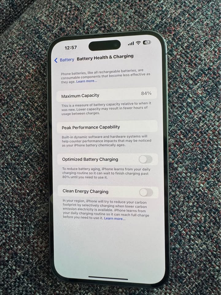 Iphone 14 Pro Max 256 GB Purple Like New - Image 2