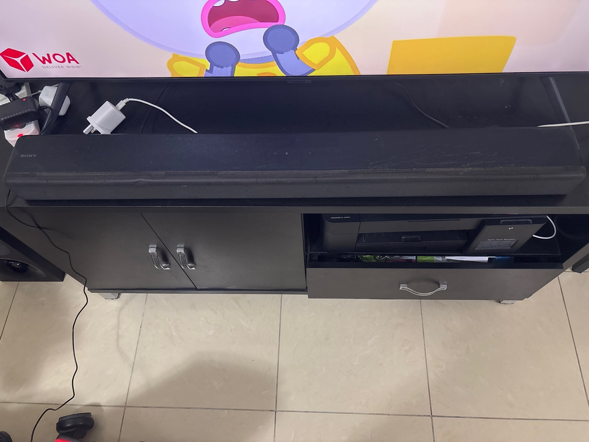 Sony sound bar with sub woofer 3.1 - Image 9