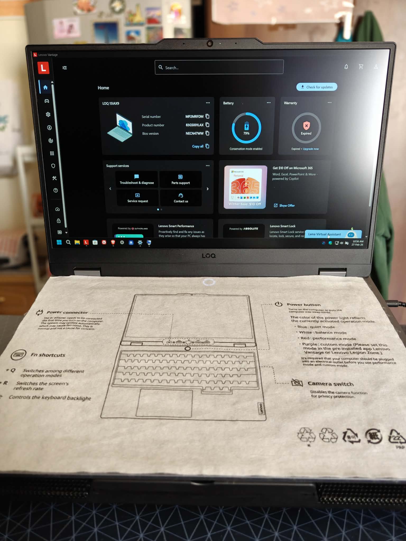 Gaming Laptop Lenovo LOQ 15IAX9 - Image 2