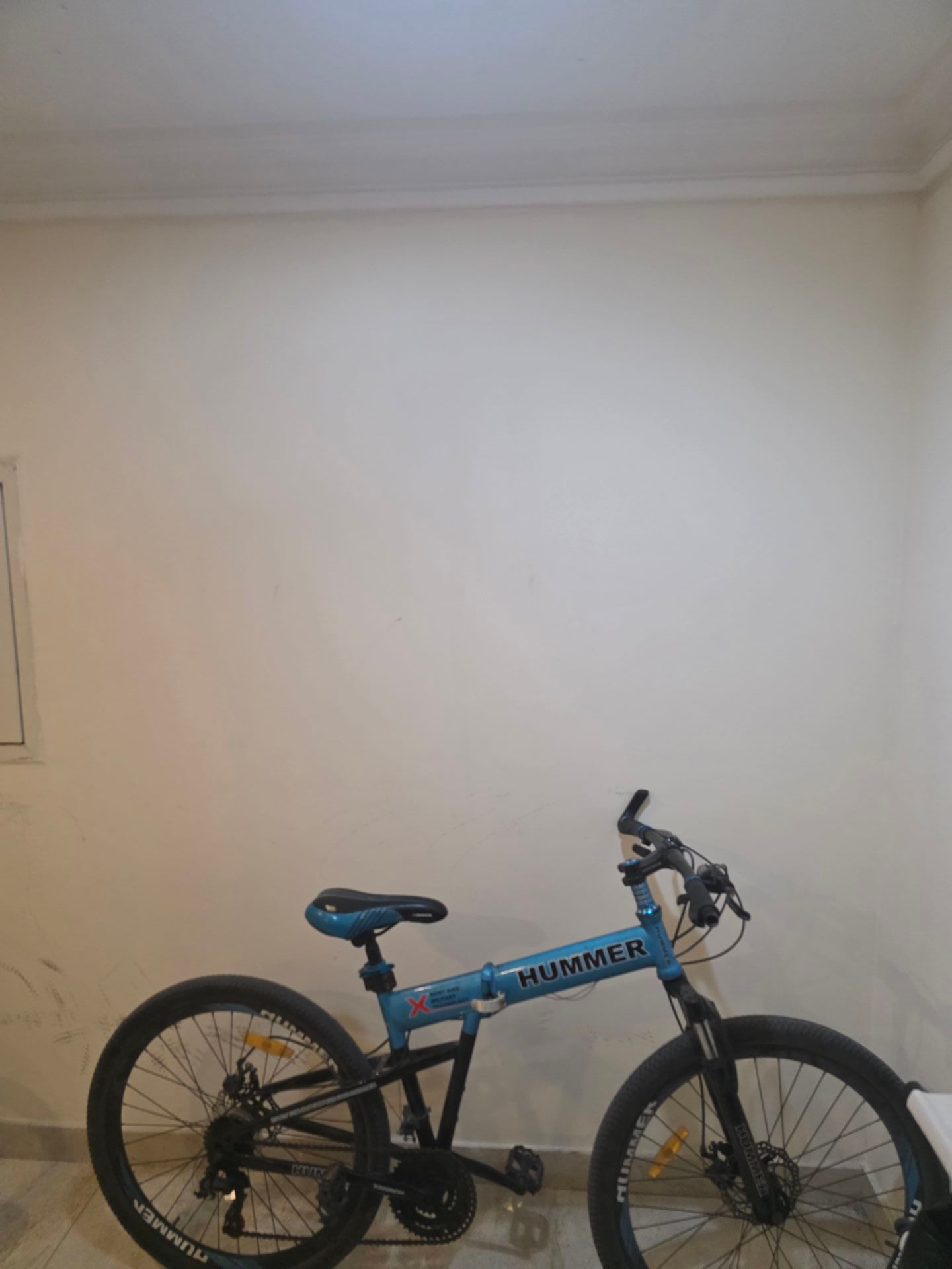 Unisex blue colour hummer cycle used for 3  years only - Image 3