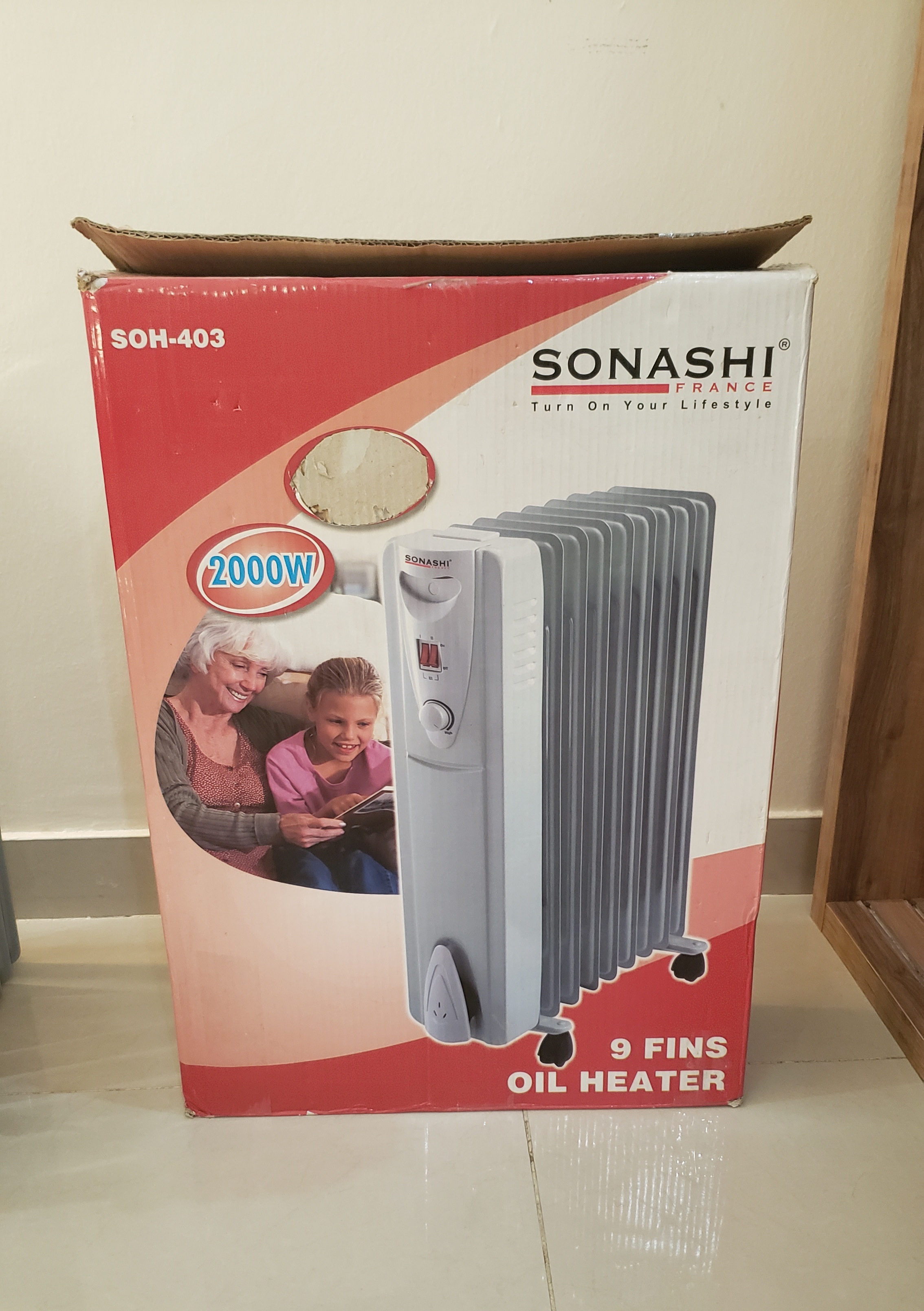 SONASHI France Oil Heater - Image 4