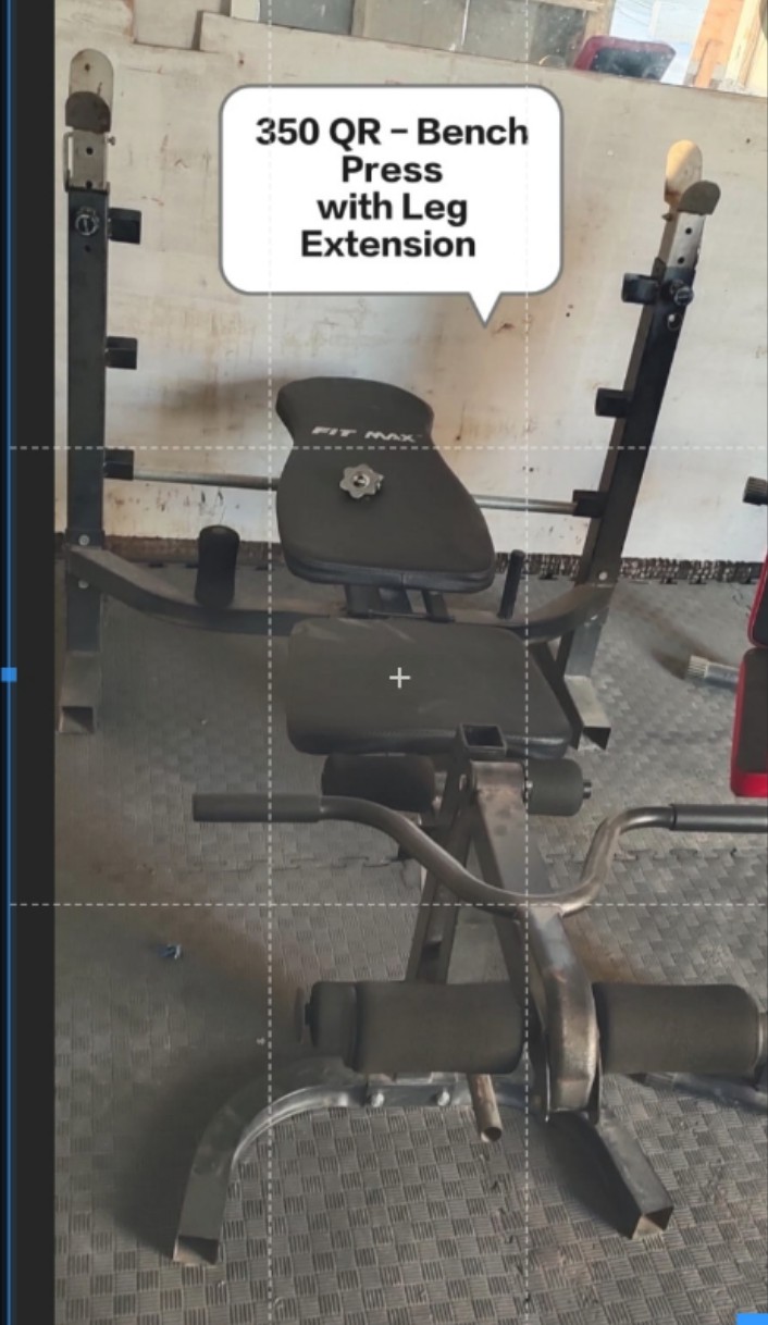 Bench press with leg extension (Urgent Sale - Price Negotiable) - Image 4