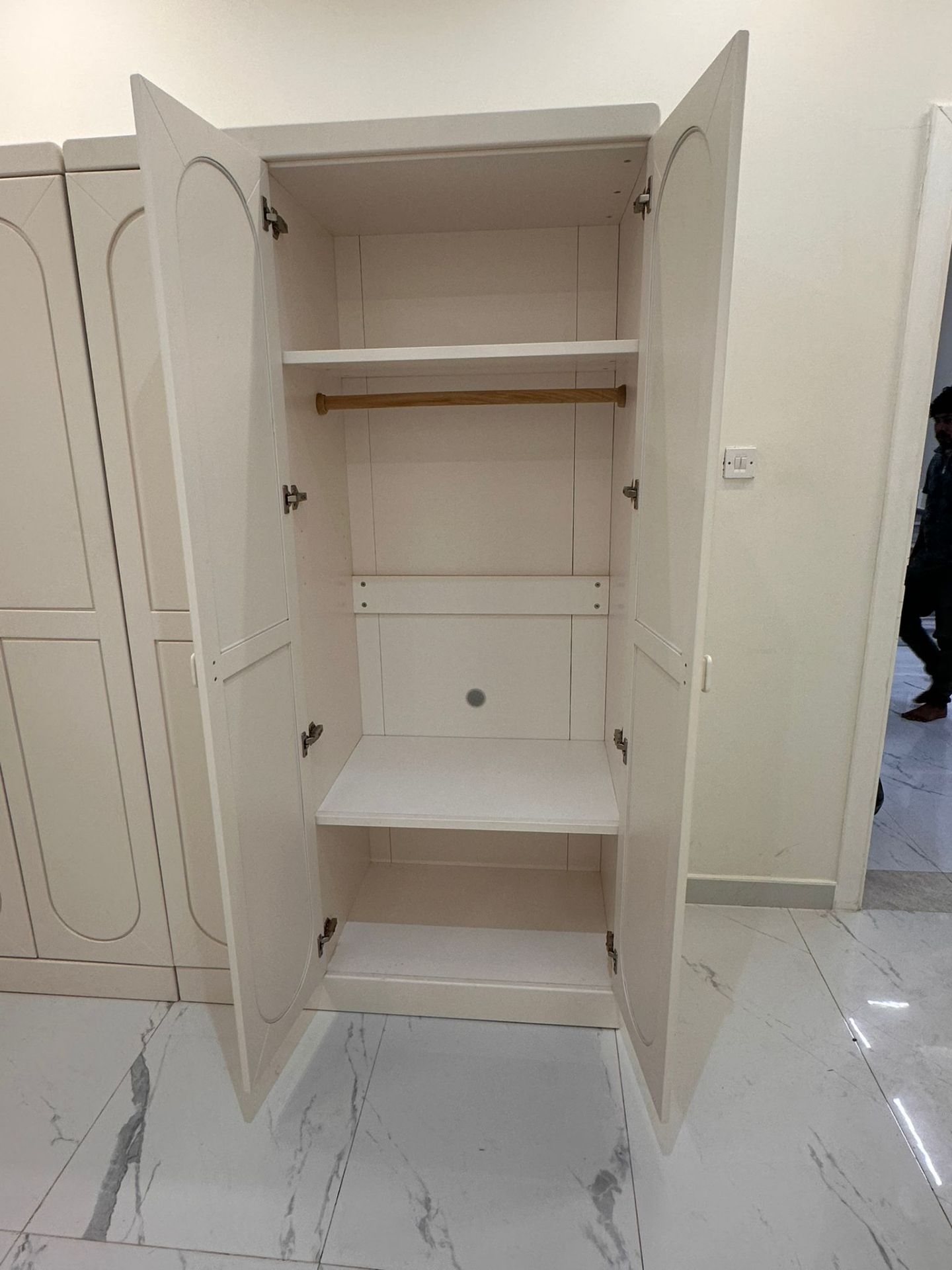 Like new bed mattress and cupboards  - Image 2