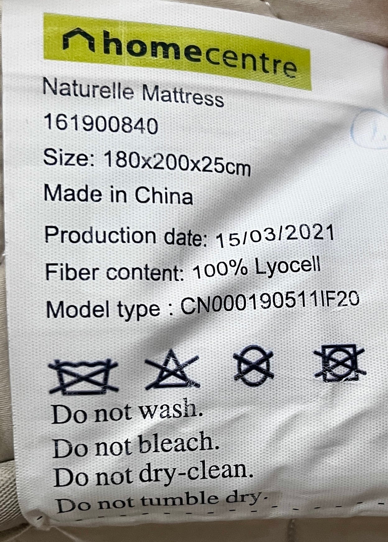 Used Home centre King Size Mattress  - Image 1