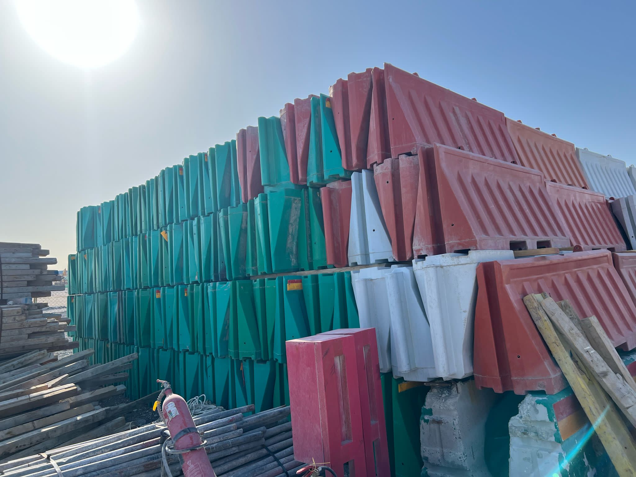 Plastic barriers for sale  - Image 4