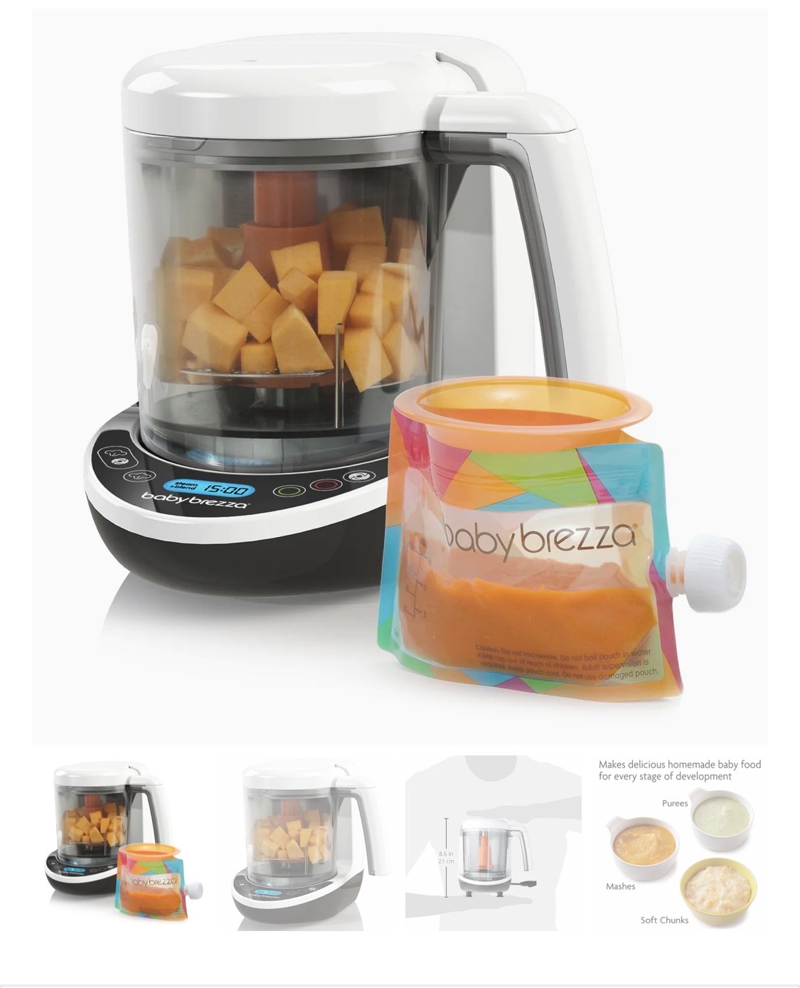 Baby Brezza One Step Baby Food Maker Deluxe - Image 1