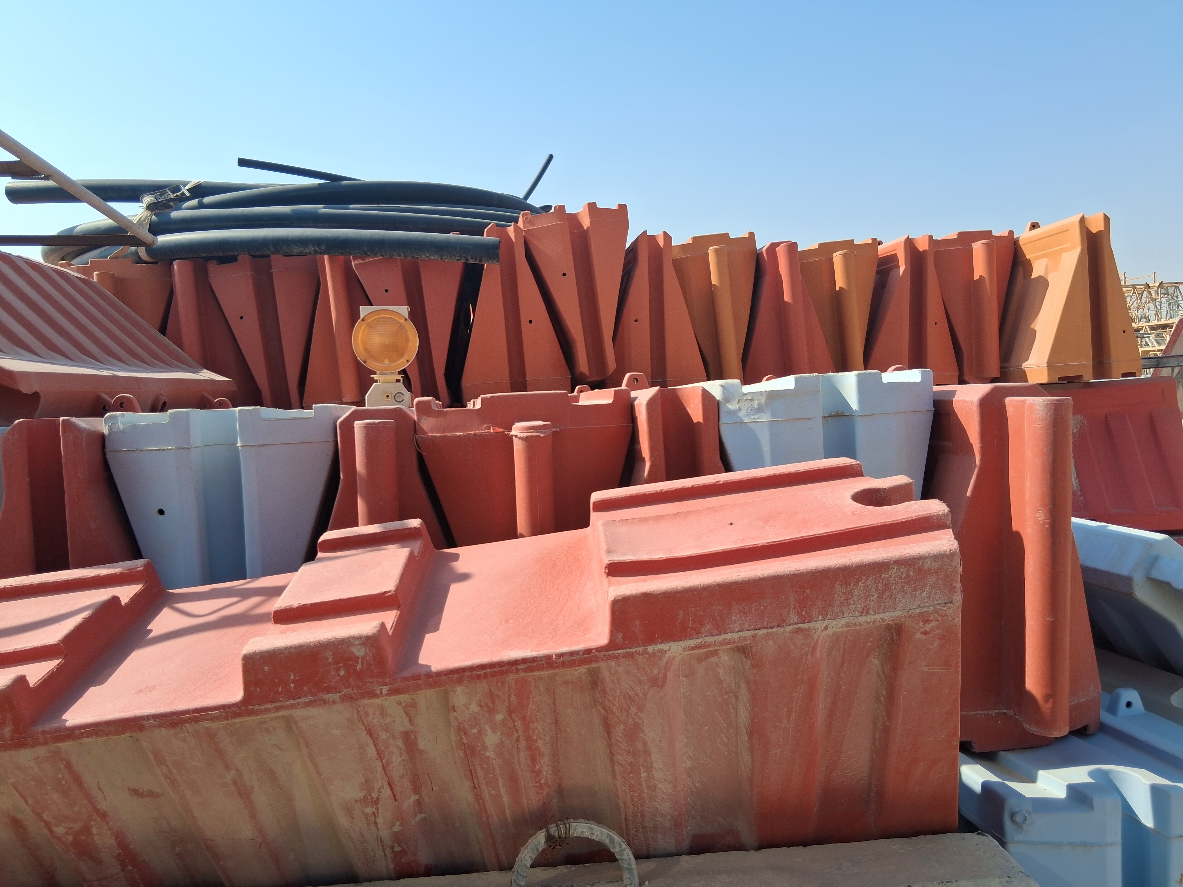 Plastic barriers for sale  - Image 3
