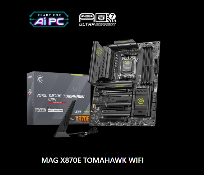 MSI MAG-X870E-TOMAHAWK-WIFI (2M Used) - Under Warrenty - Image 2