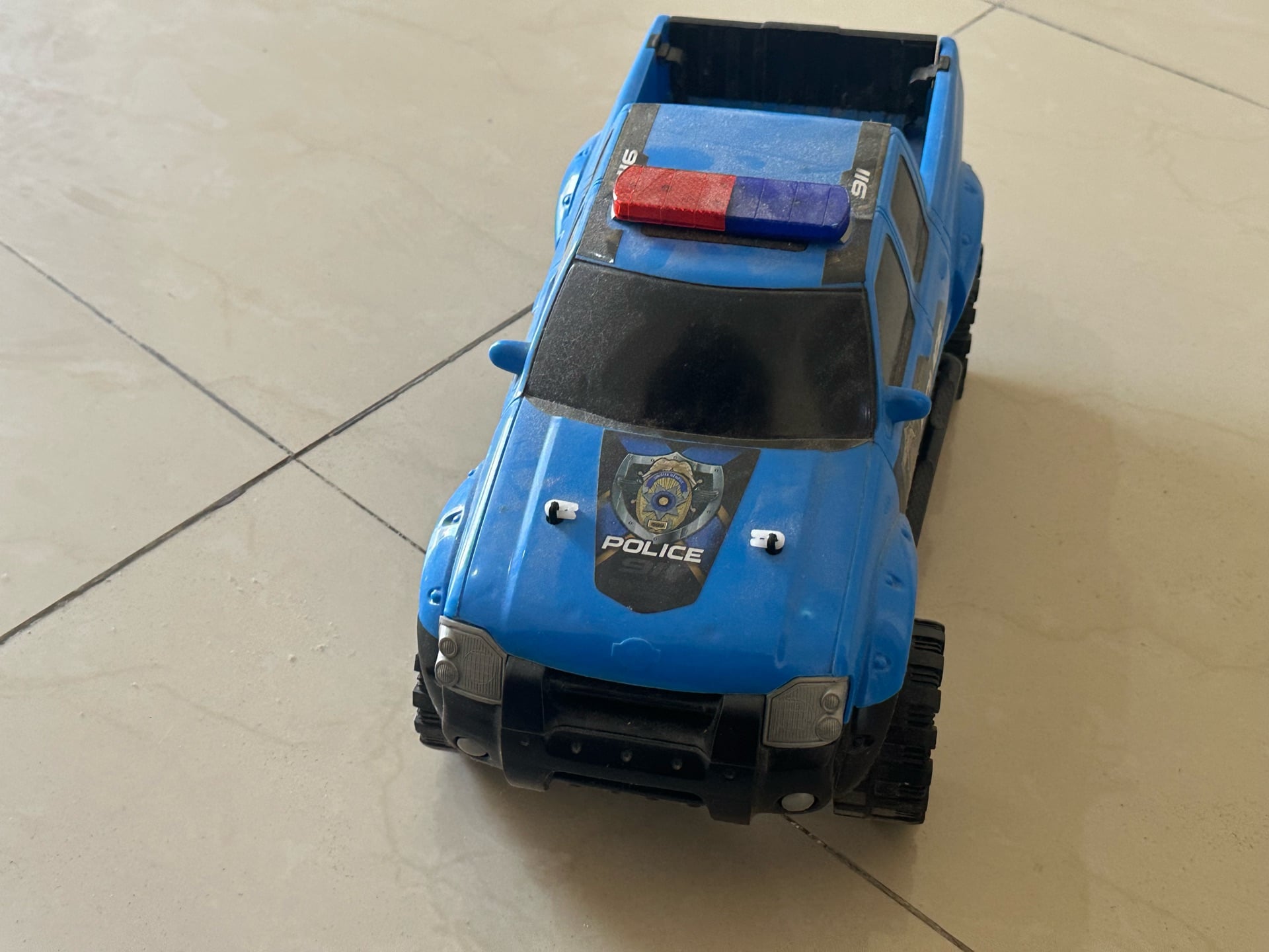 Blue Police Car - Image 2