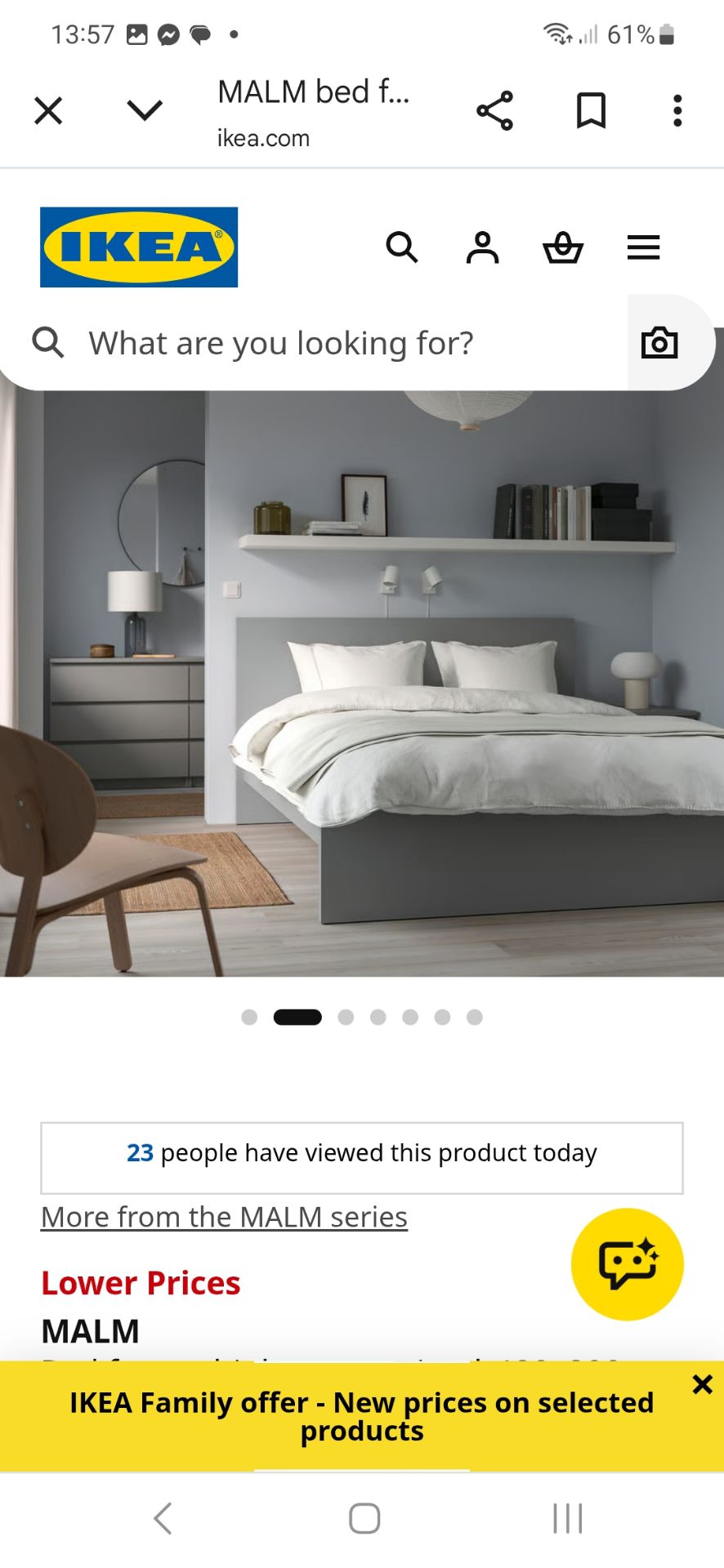 ikea bed frame  - Image 3