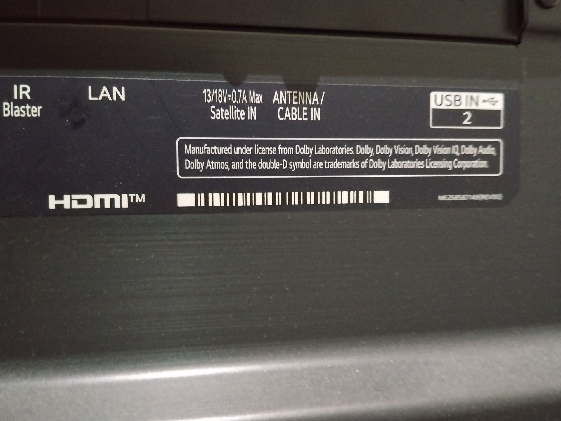 LG LED TV screen broken  - Image 2