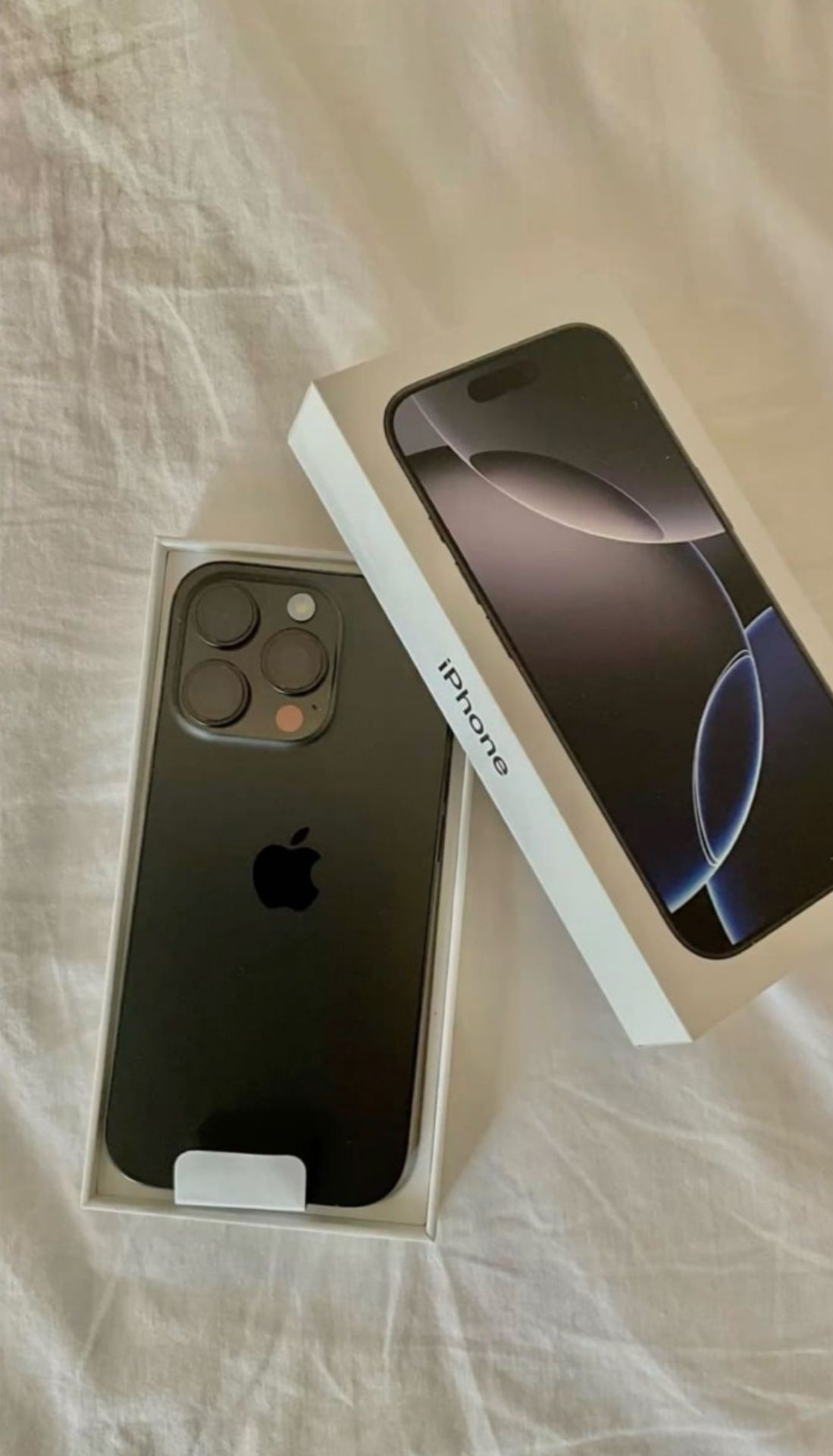 Iphone 16 pro max 256 black titanum - Image 1