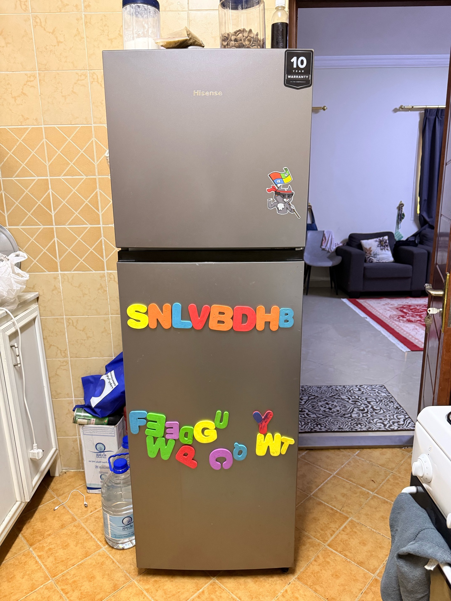 Hisense Double Door Fridge - 328 L - Image 3