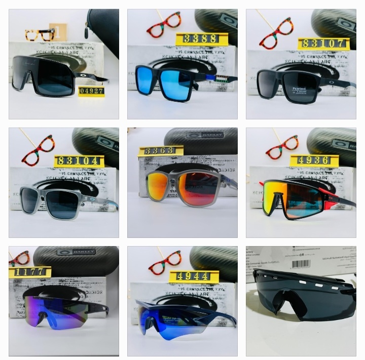 "OAKLEY" SPORTS GLASSES - Image 1