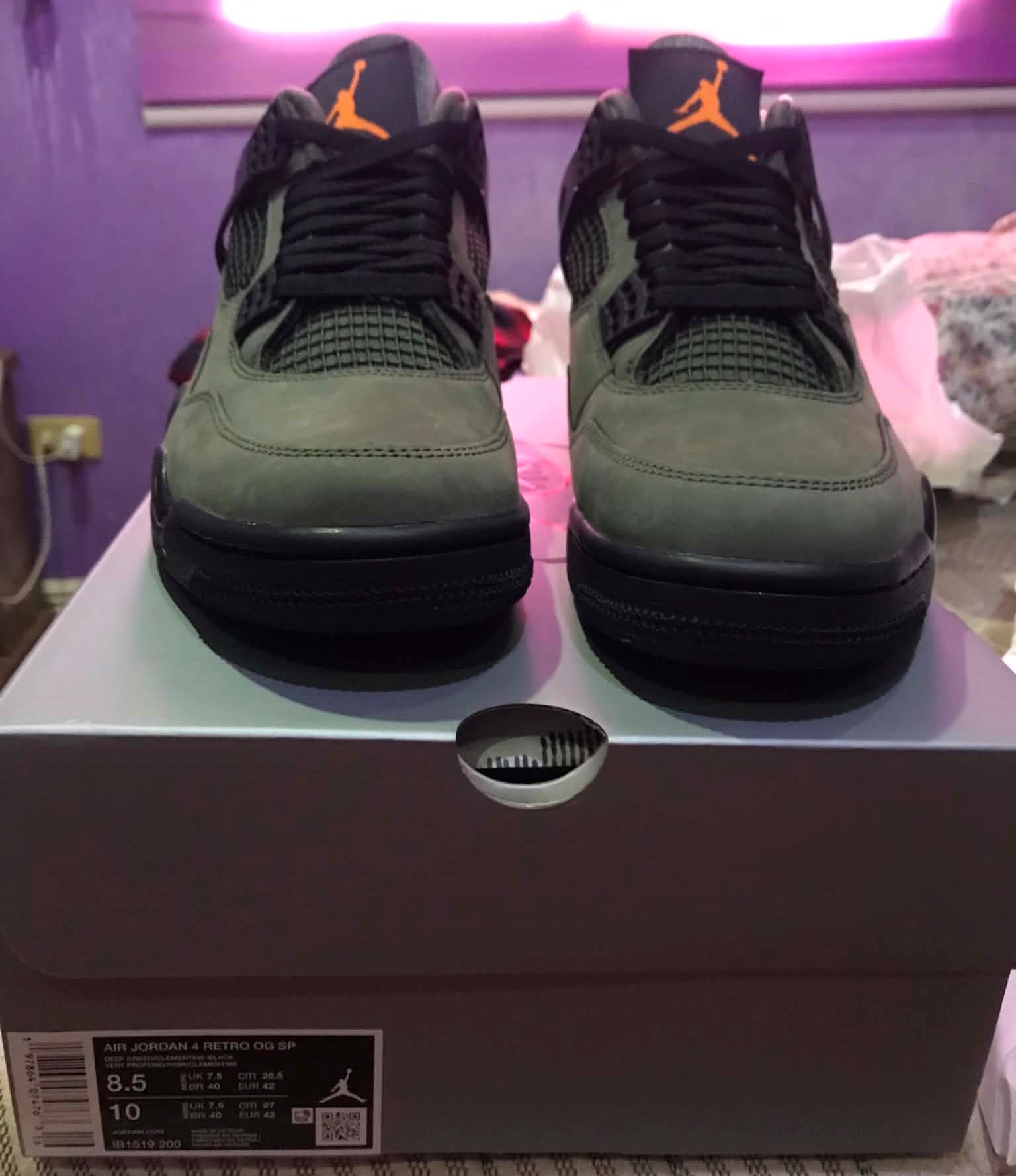 Undefeated x Jordan 4 Retro 2025 - Image 5