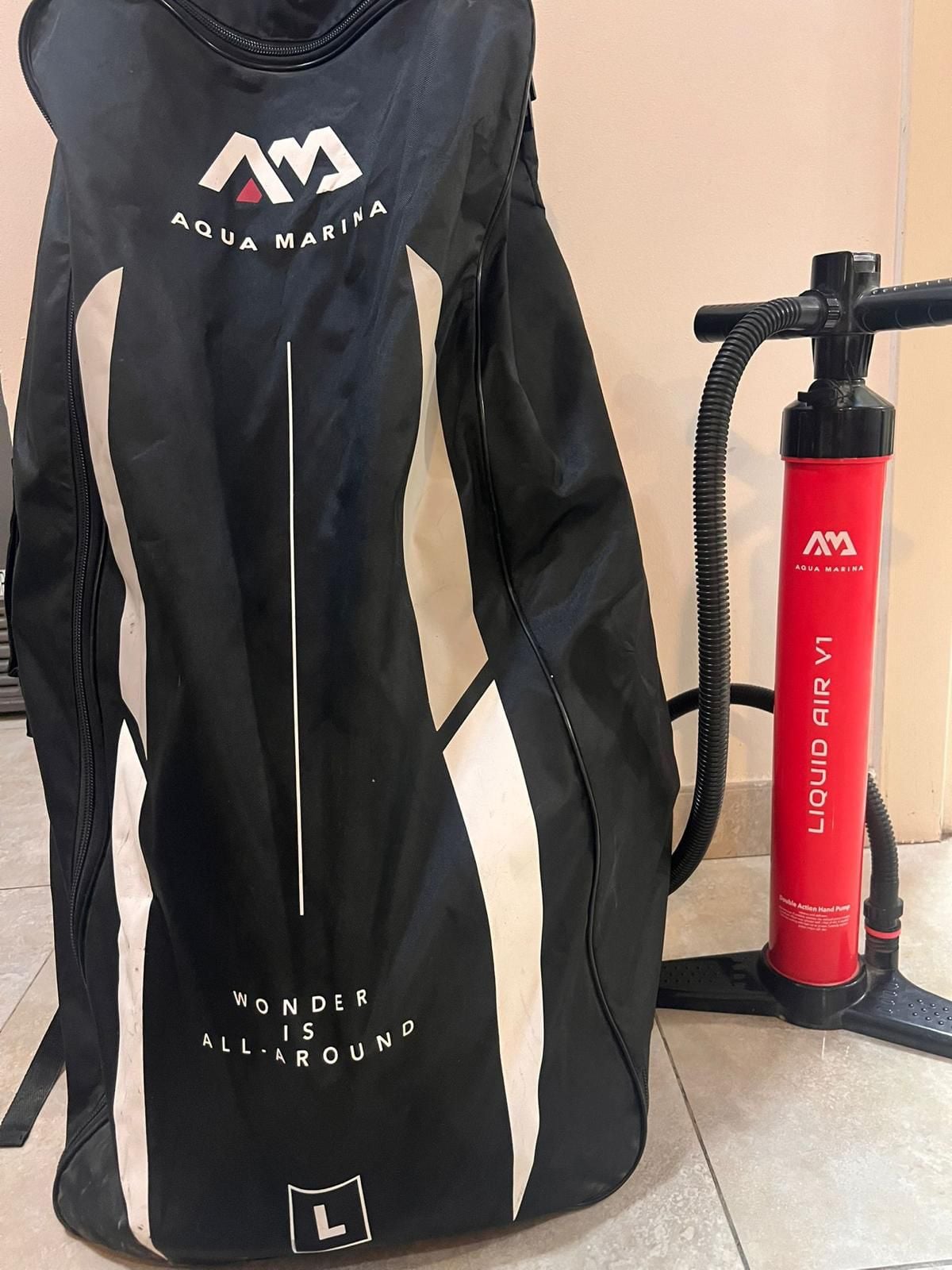 aqua Marina Monster 12' SUP - Full kit + seat and new used once - Image 3