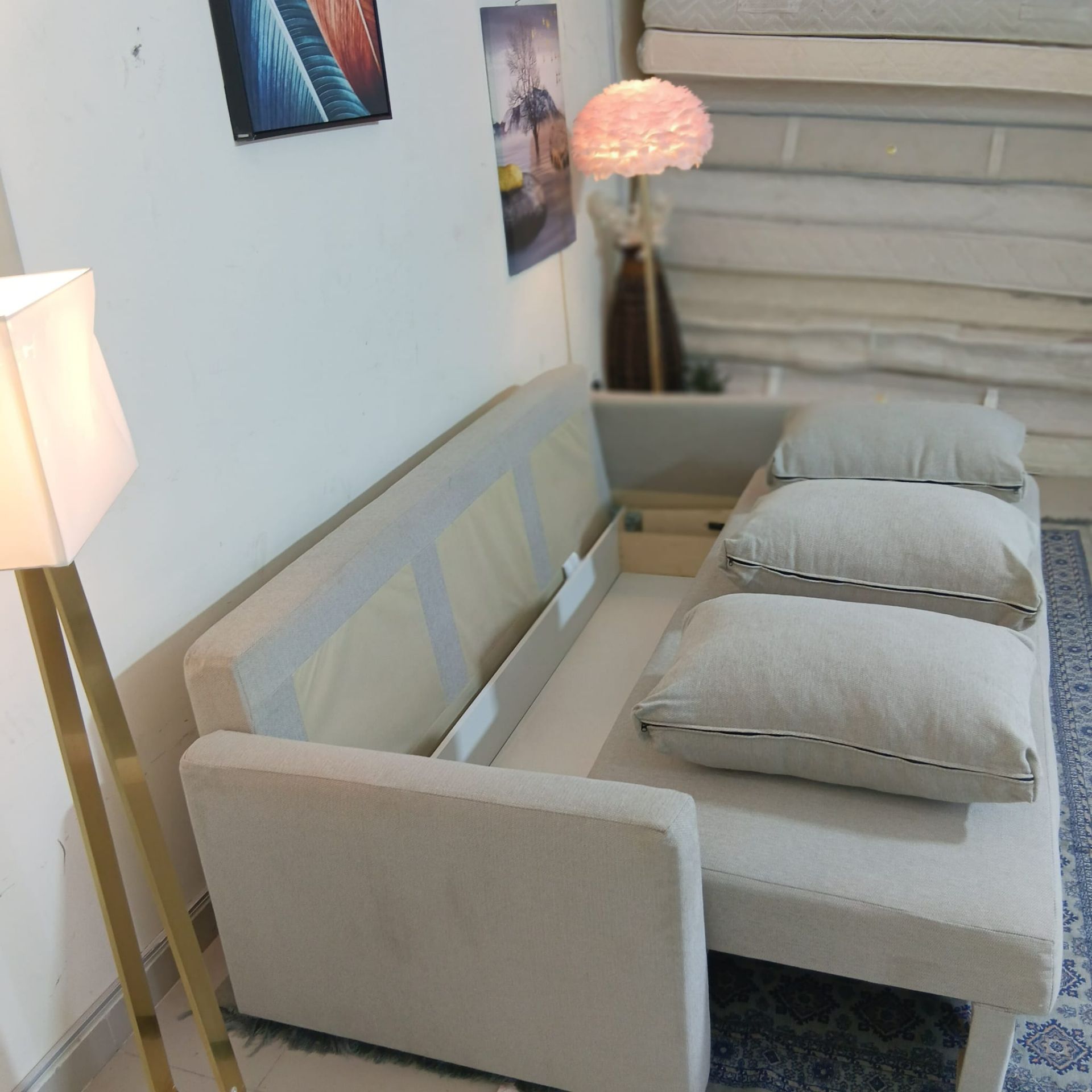 Ikea sofa with bed - Image 6