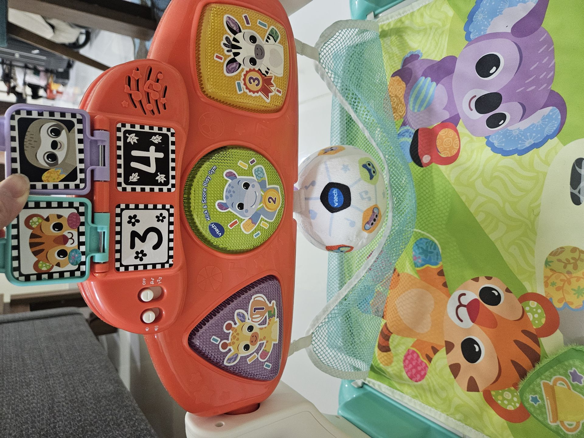 V Tech kick and play toy - Image 2