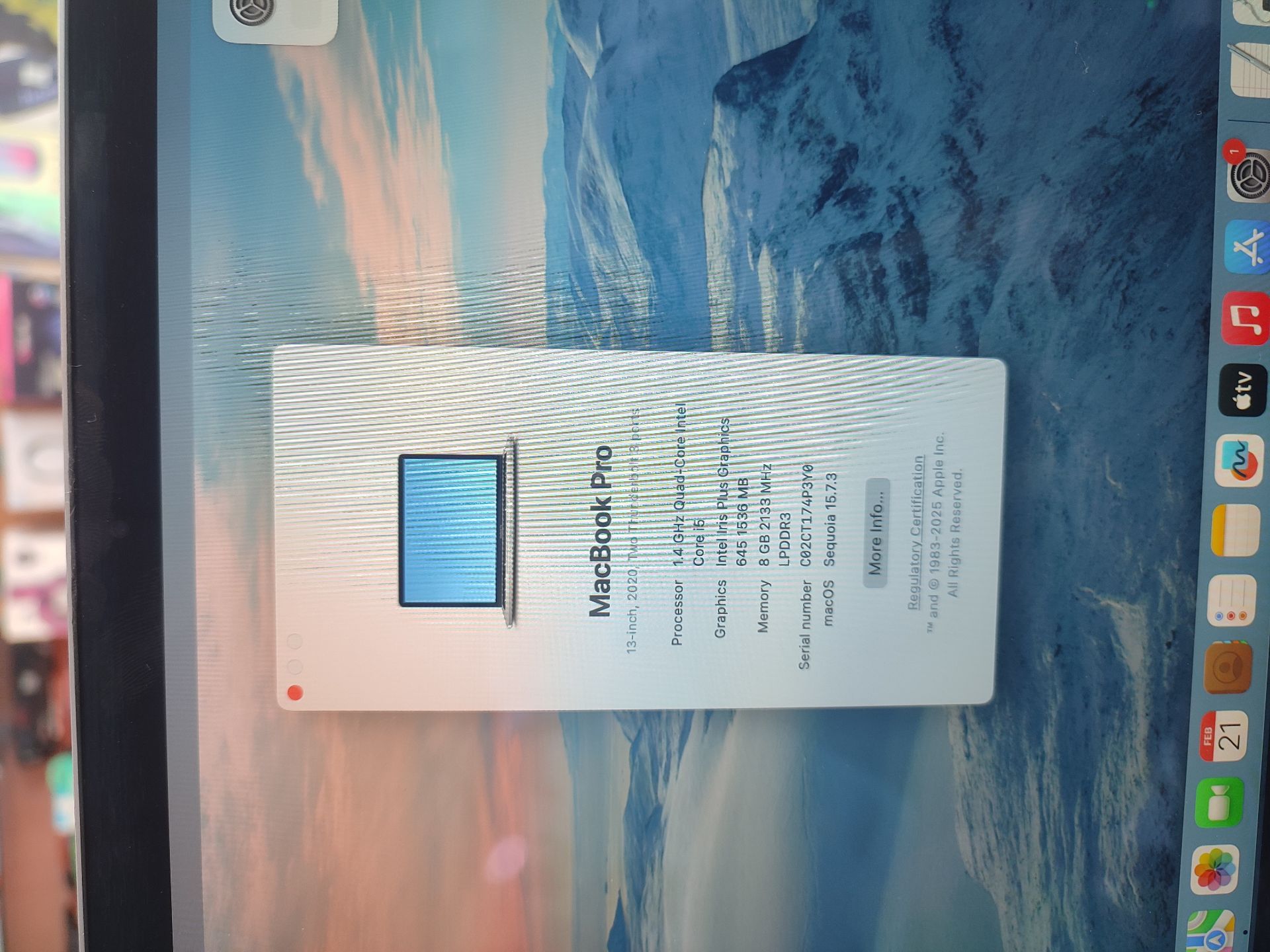 Macbook pro 2020 - Image 1
