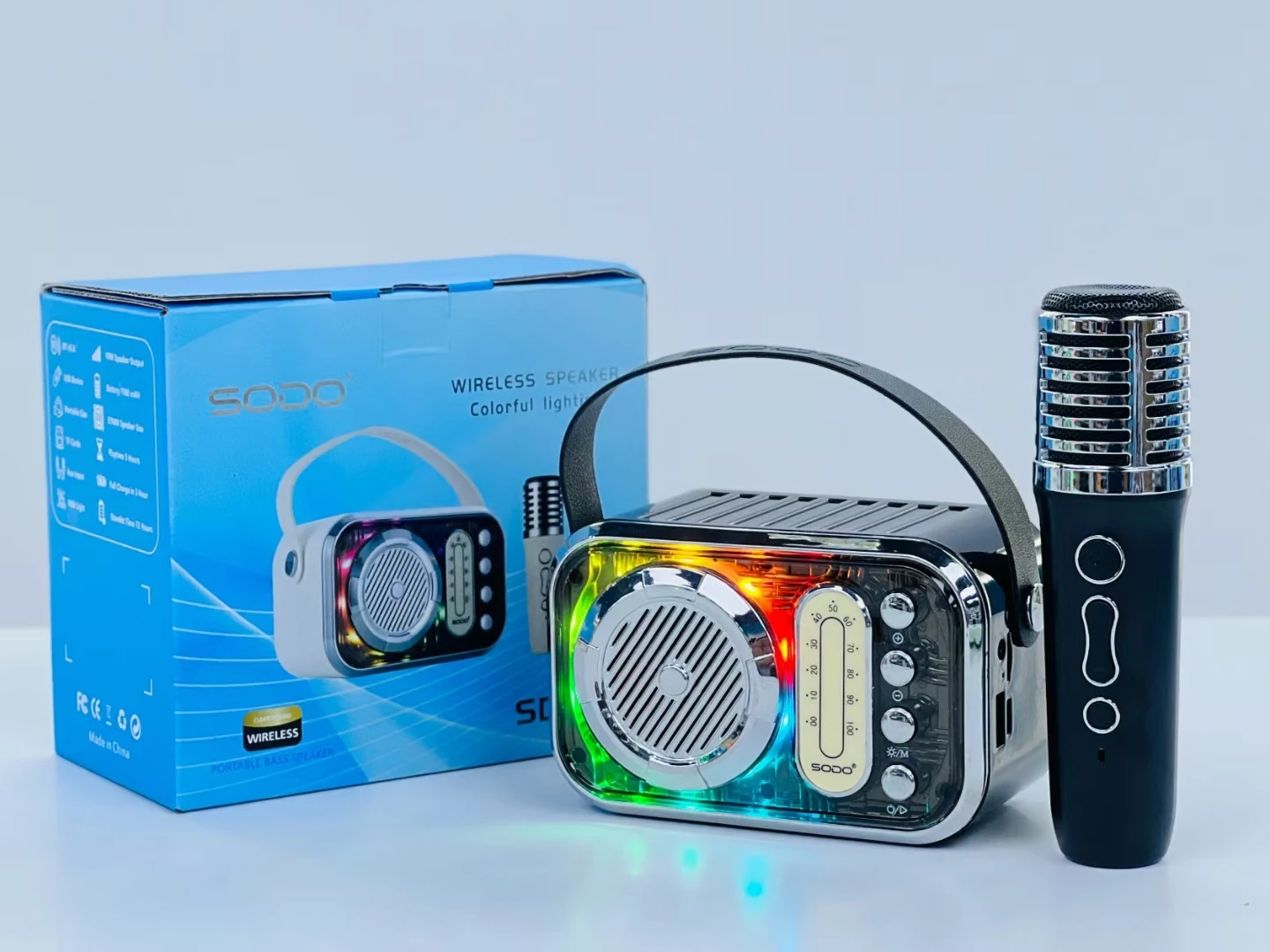 SODO SD10 Wireless Karaoke Speaker Kits - Image 2