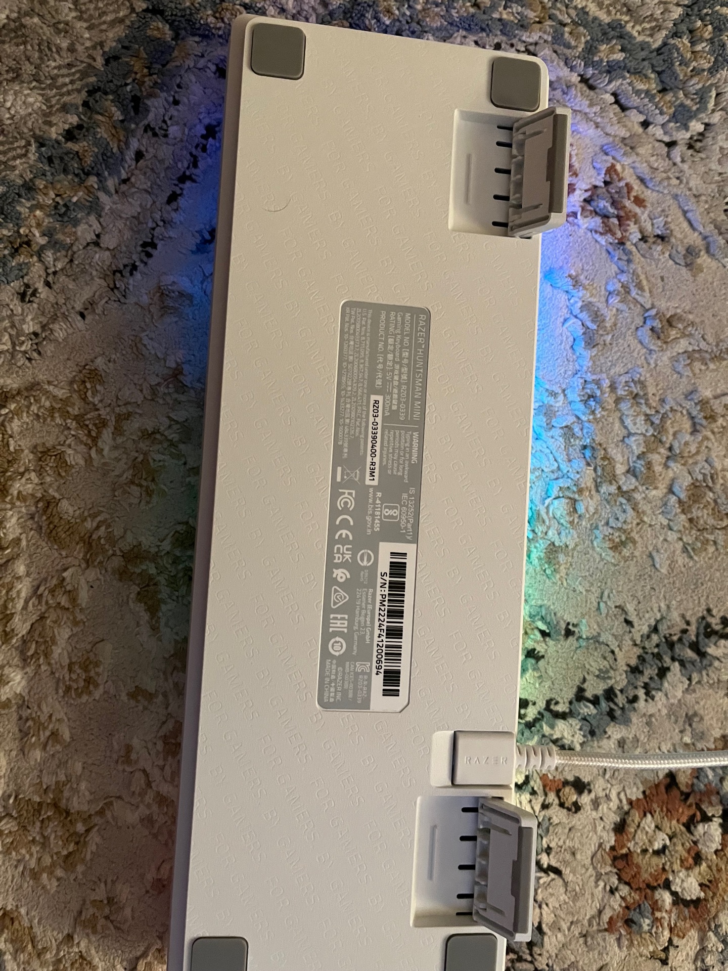 Razer Huntsman Mini – Like New | كيبورد جيمينج احترافي RGB - Image 9