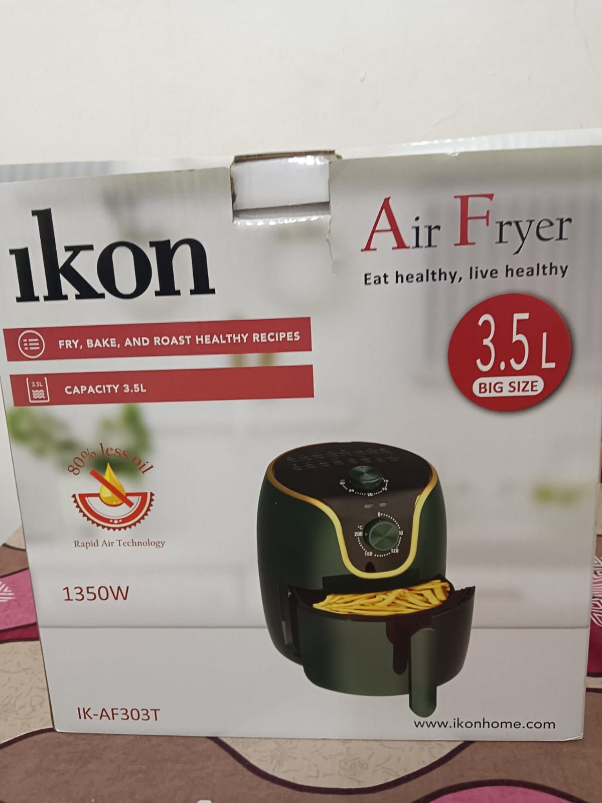 New IKON  Air fryer for urgent sell - Image 4