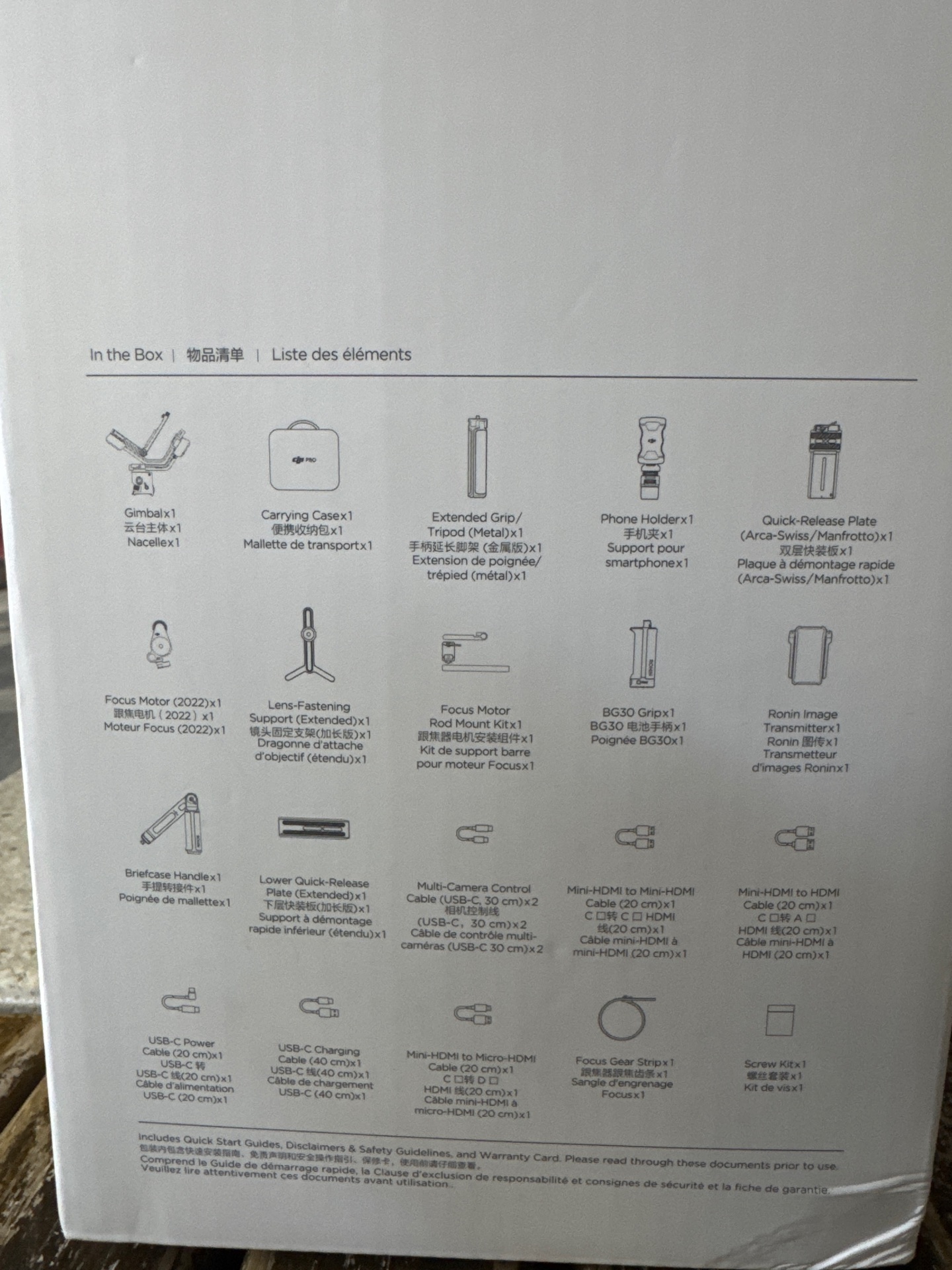 DJI Ronin RS3 Pro Combo (brand new) - Image 4