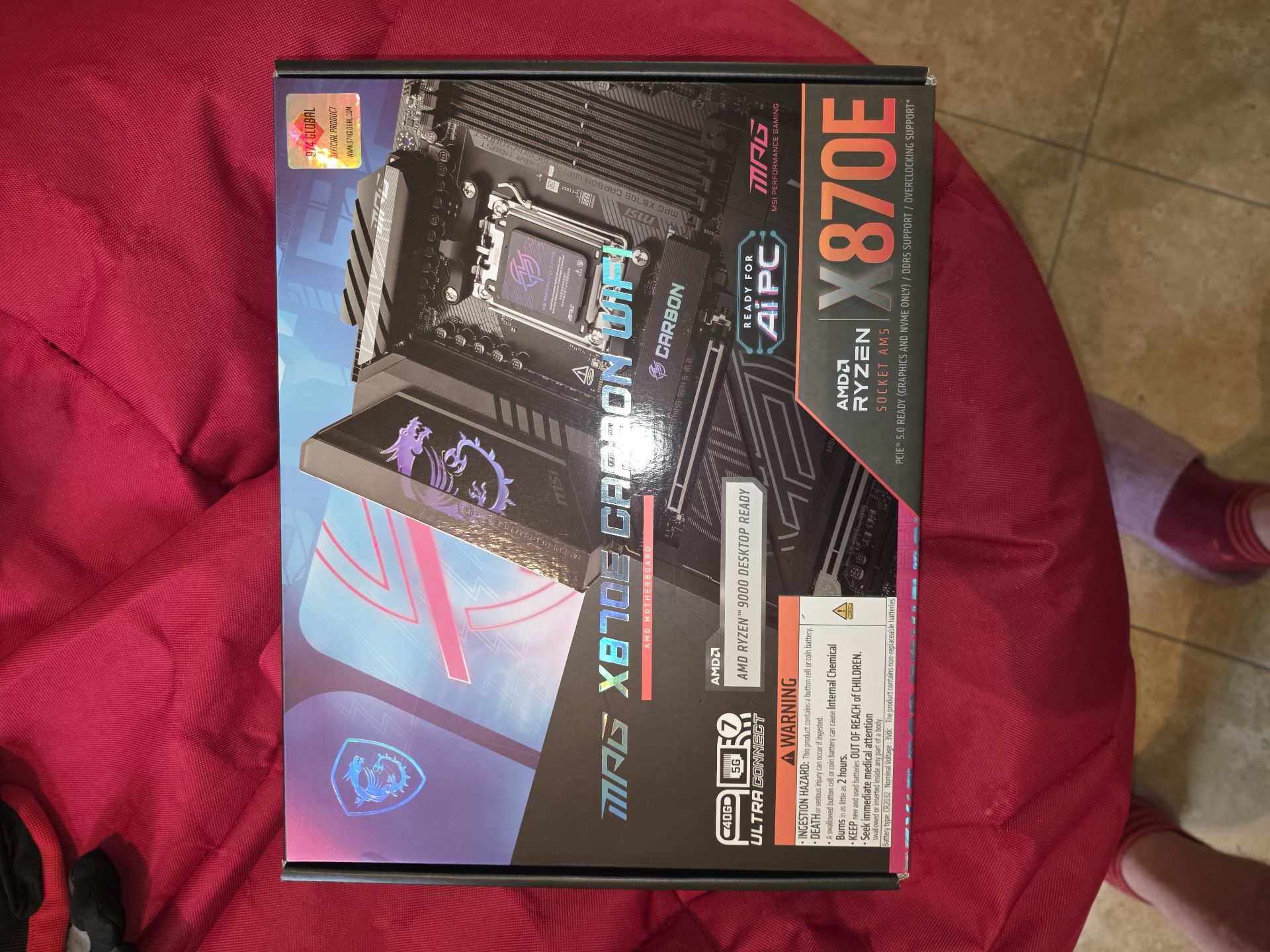 MSI X870E CARBON WIFI Motherboard - Image 4